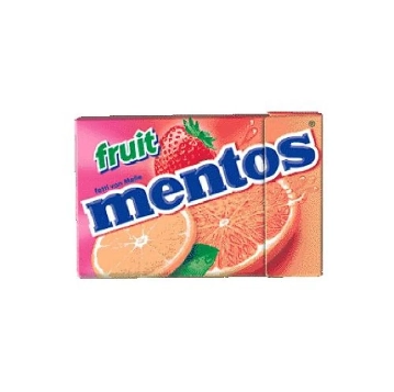 Bala Mentos Slim Box Fruit