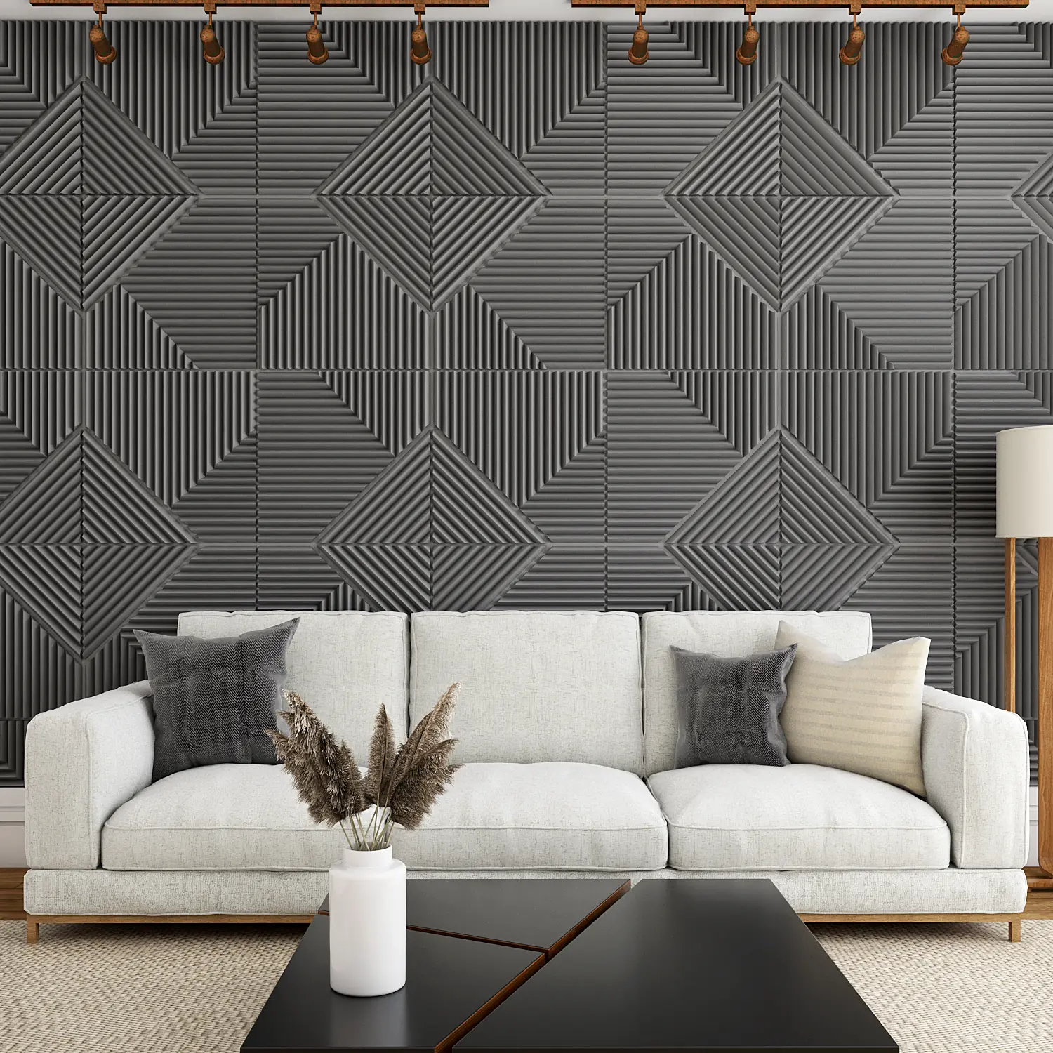 Placa Painel Decorativo Revestimento Parede Flexivel Impermeavel Sustentavel Plastico 3d Pvc