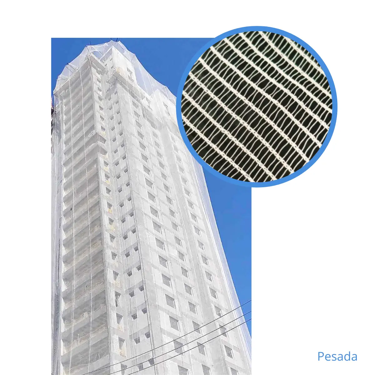 Kit 2 Telas De Fachada Pesada Com 3x50 Metros 150m²