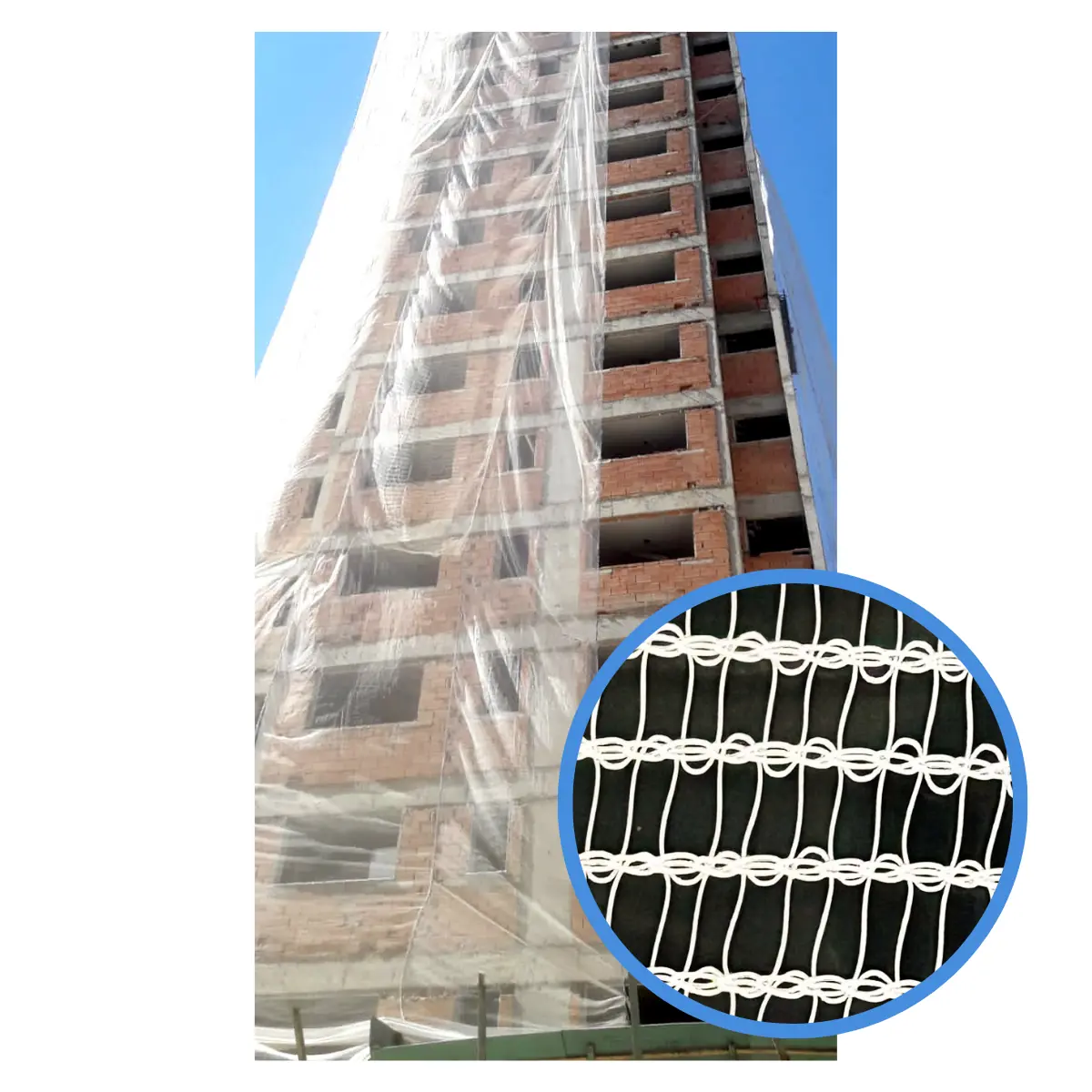 Tela P/ Construção E Reforma Média/padrão Branca 3x50m (150m²)