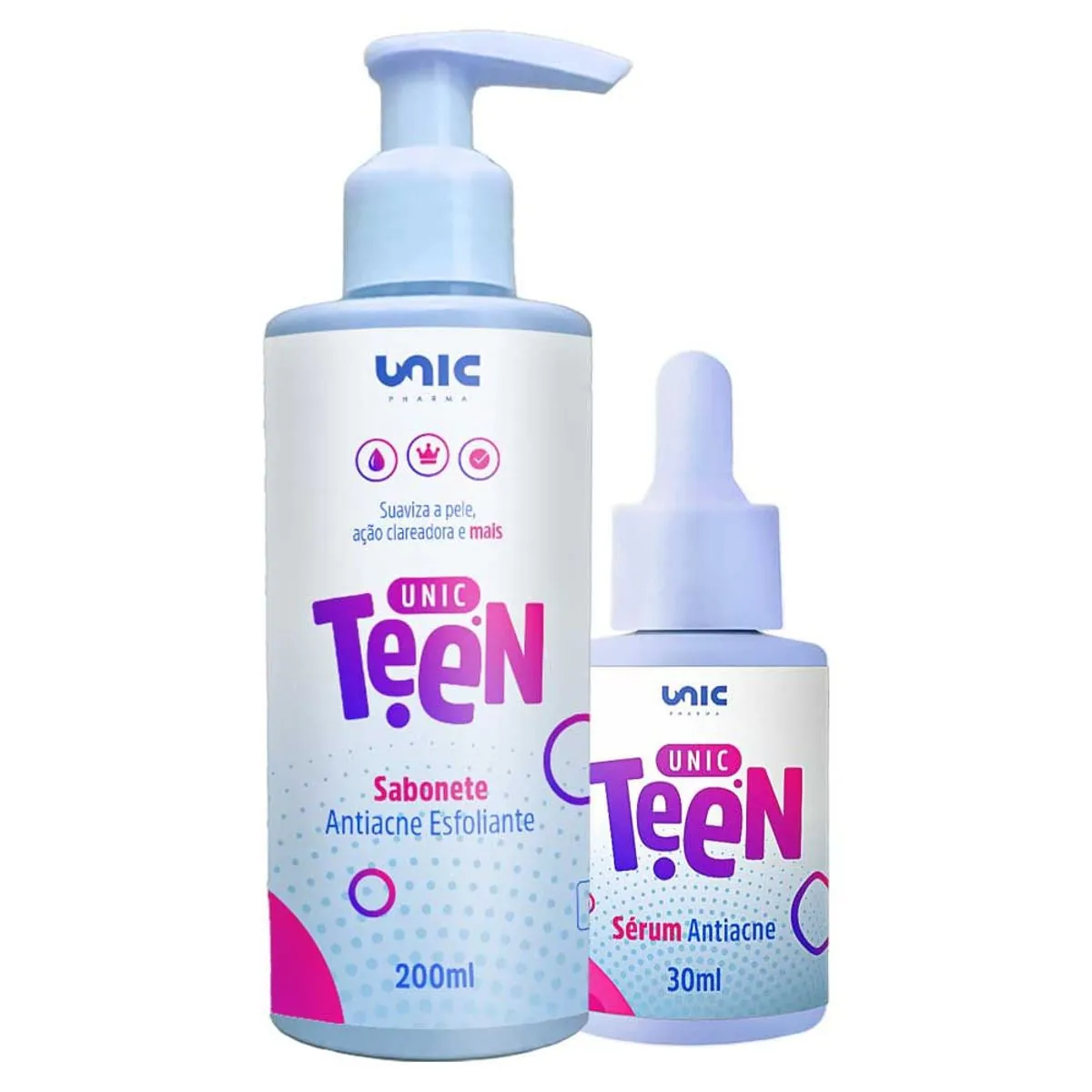 Kit Teen Sérum e sabonete antiacne