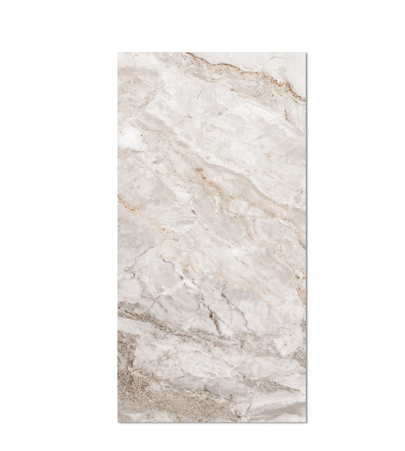 Revestimento De Parede Mármore Bege Porcelanato Flexível 2m X 1m