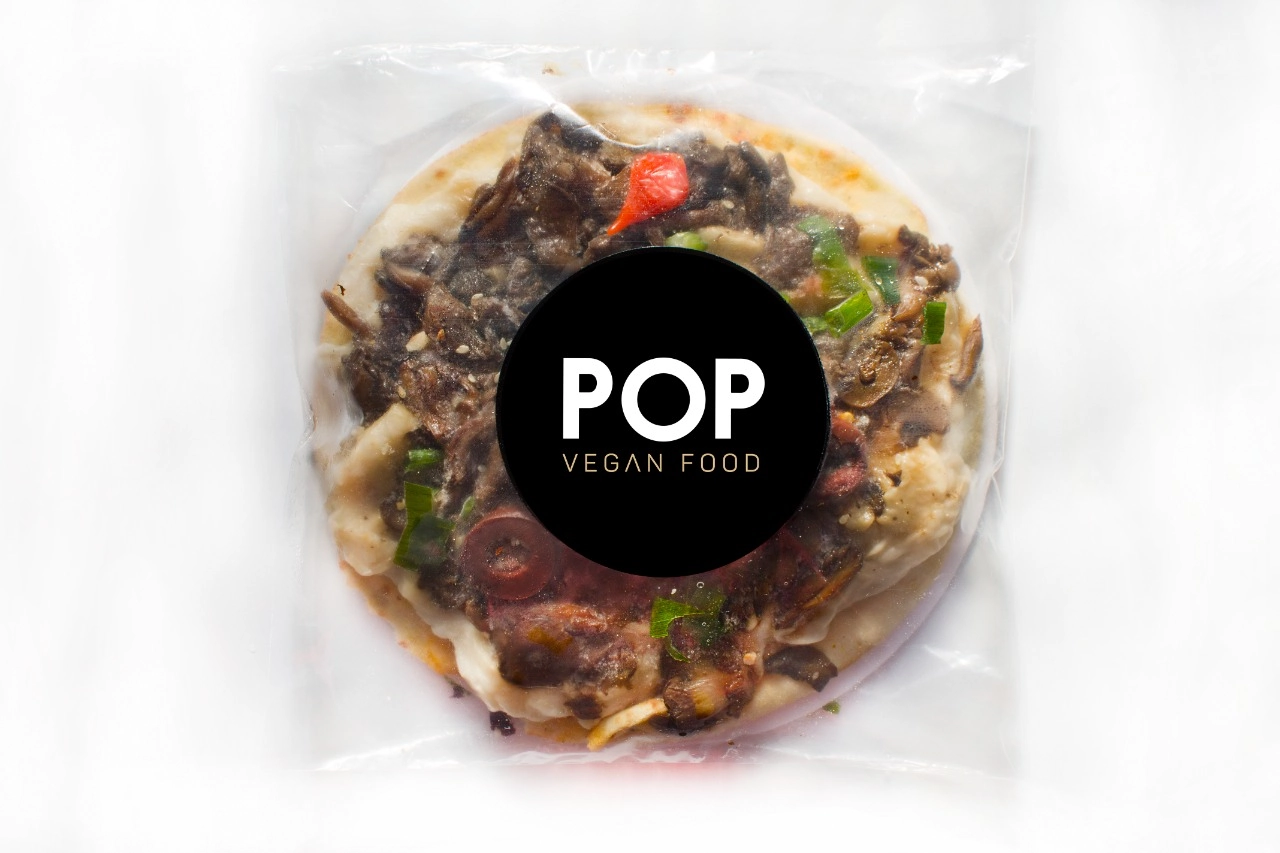 Pizza Pop Vegan Mix De Cogumelos 280g