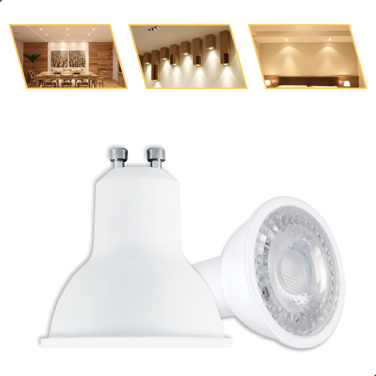 Lâmpada Led Gu10 Mr16 Dicróica 5w 4000k