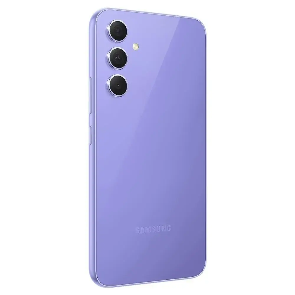 Smartphone Samsung Galaxy A54 5G Violeta, 128GB, 8GB RAM e Câmera Tripla de 50MP +12MP + 5MP