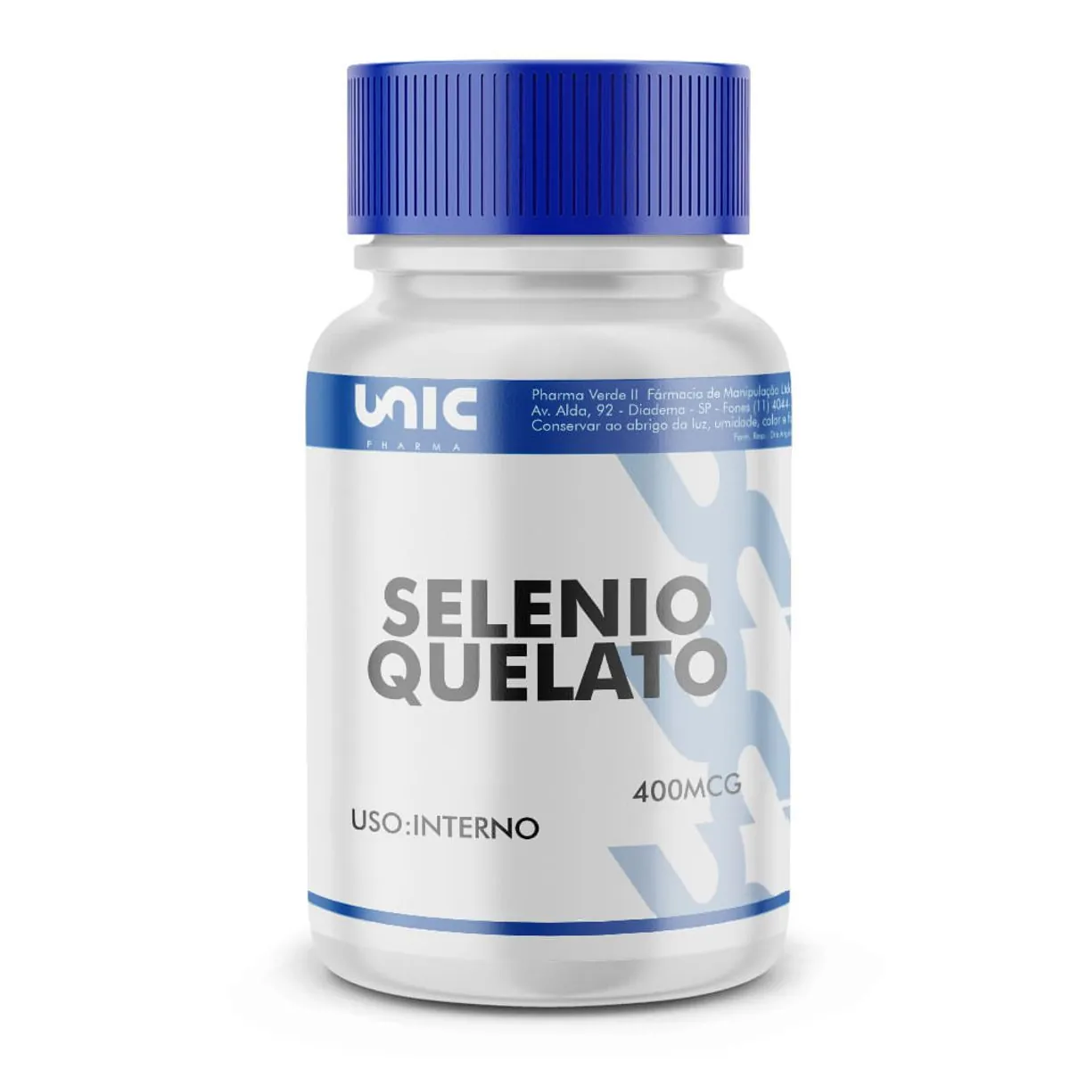Selenio quelato 400mcg 60 Cápsulas