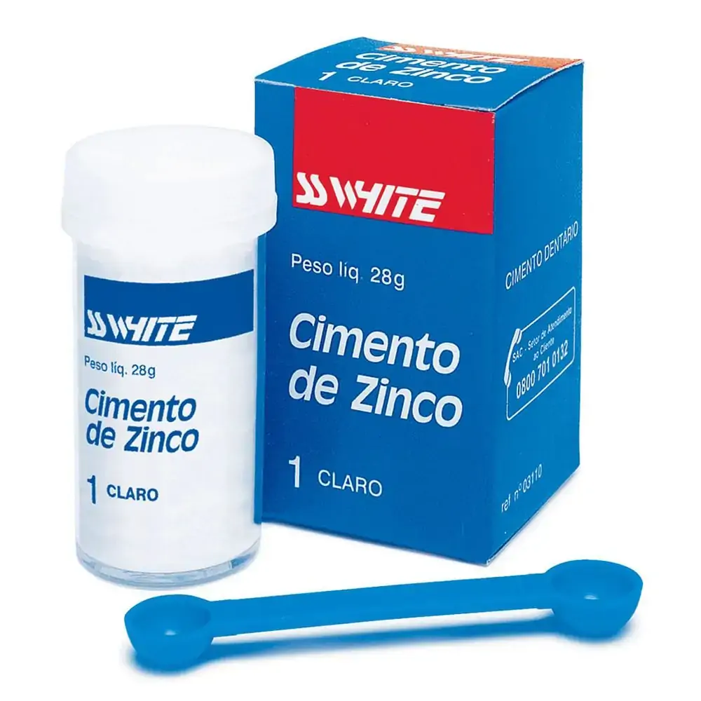 Cimento de Zinco Pó - SS White - 25.2856