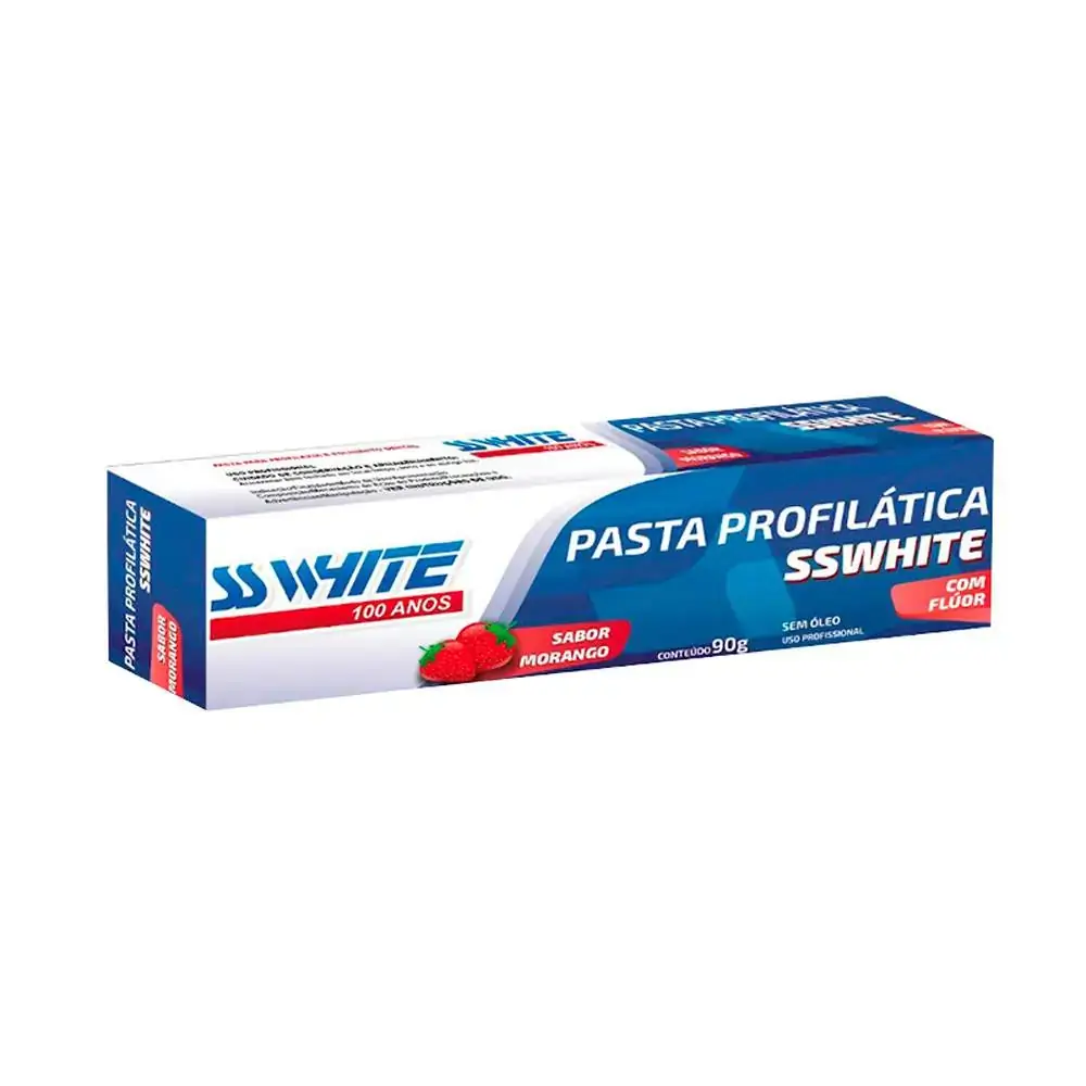 Pasta Profilática - SSWhite - Morango (Cód. 26.9079)