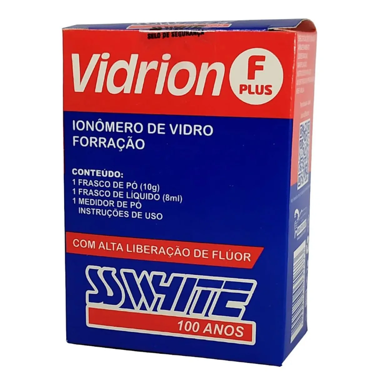 Ionômero de Vidro Forrador Vidrion F Plus - SS White - Ionômero de Vidro Forrador Vidrion F Plus K