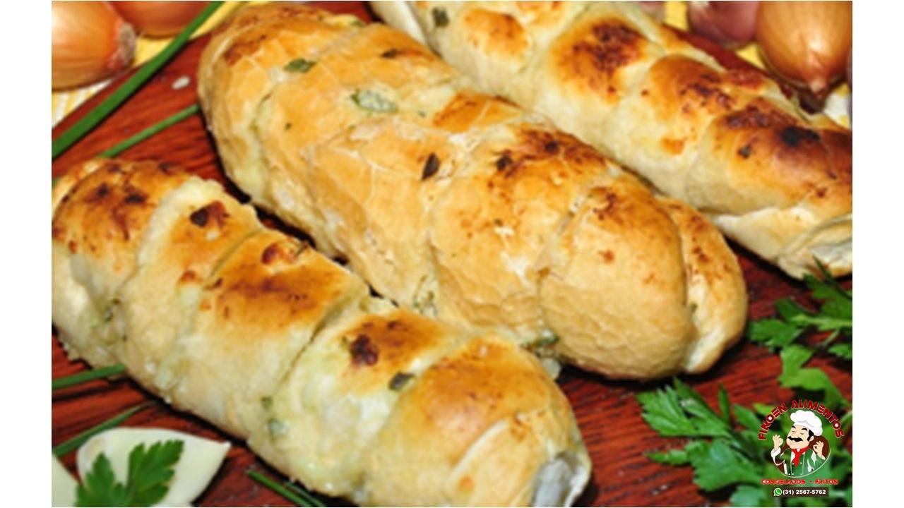 Pão De Alho Tomate Seco E Provolone