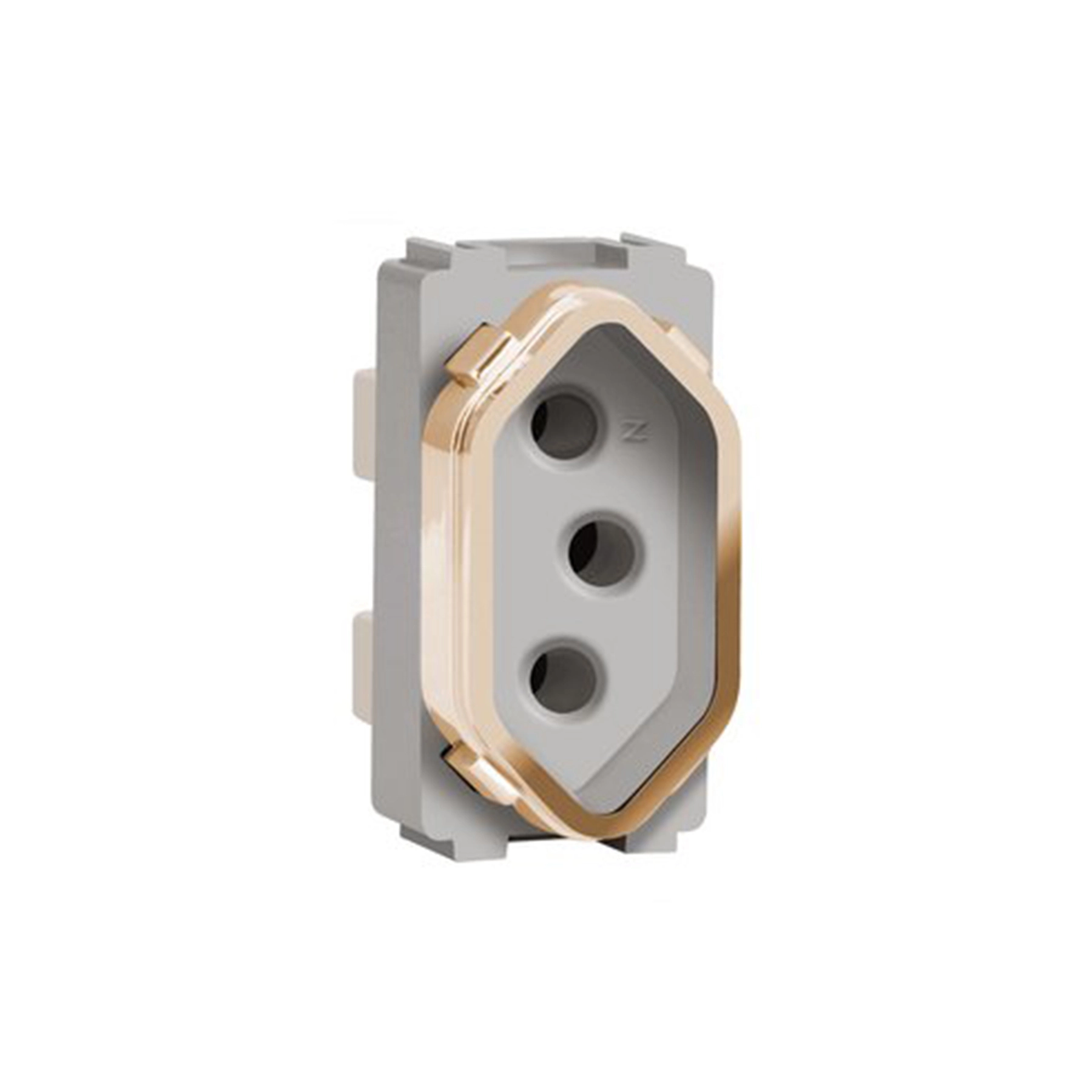 Módulo de Tomada Universal 20A Gold Novara Dicompel