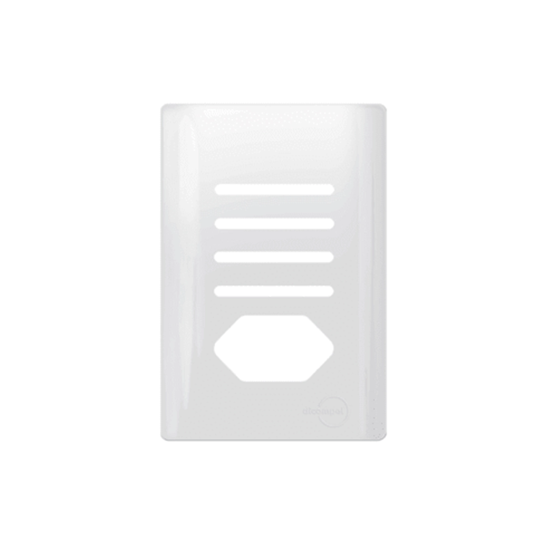 Placa Interruptor 4x2 1 Tomada Novara