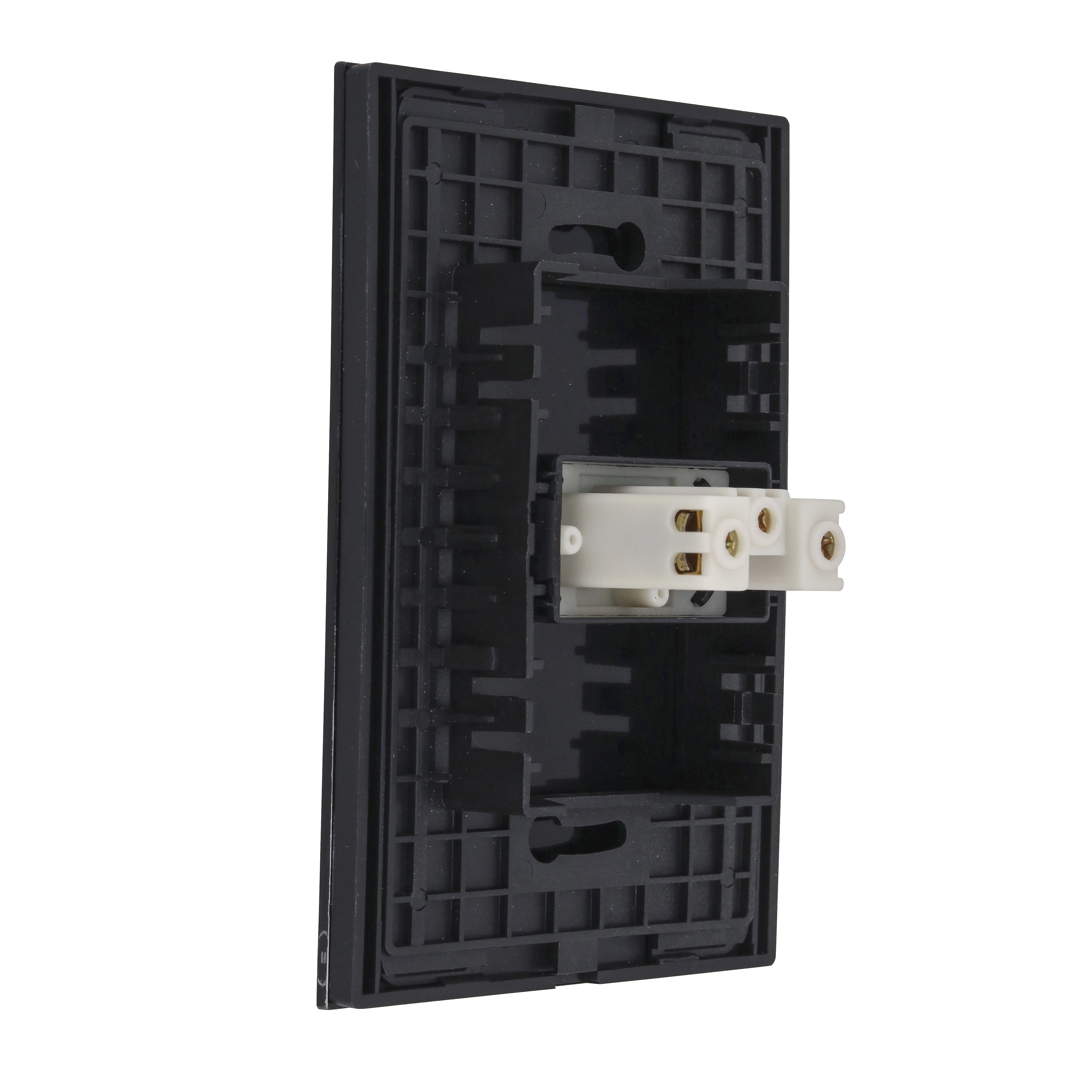 Conjunto Tomada Universal 2P+T 10A 4X2 Preto Vetro