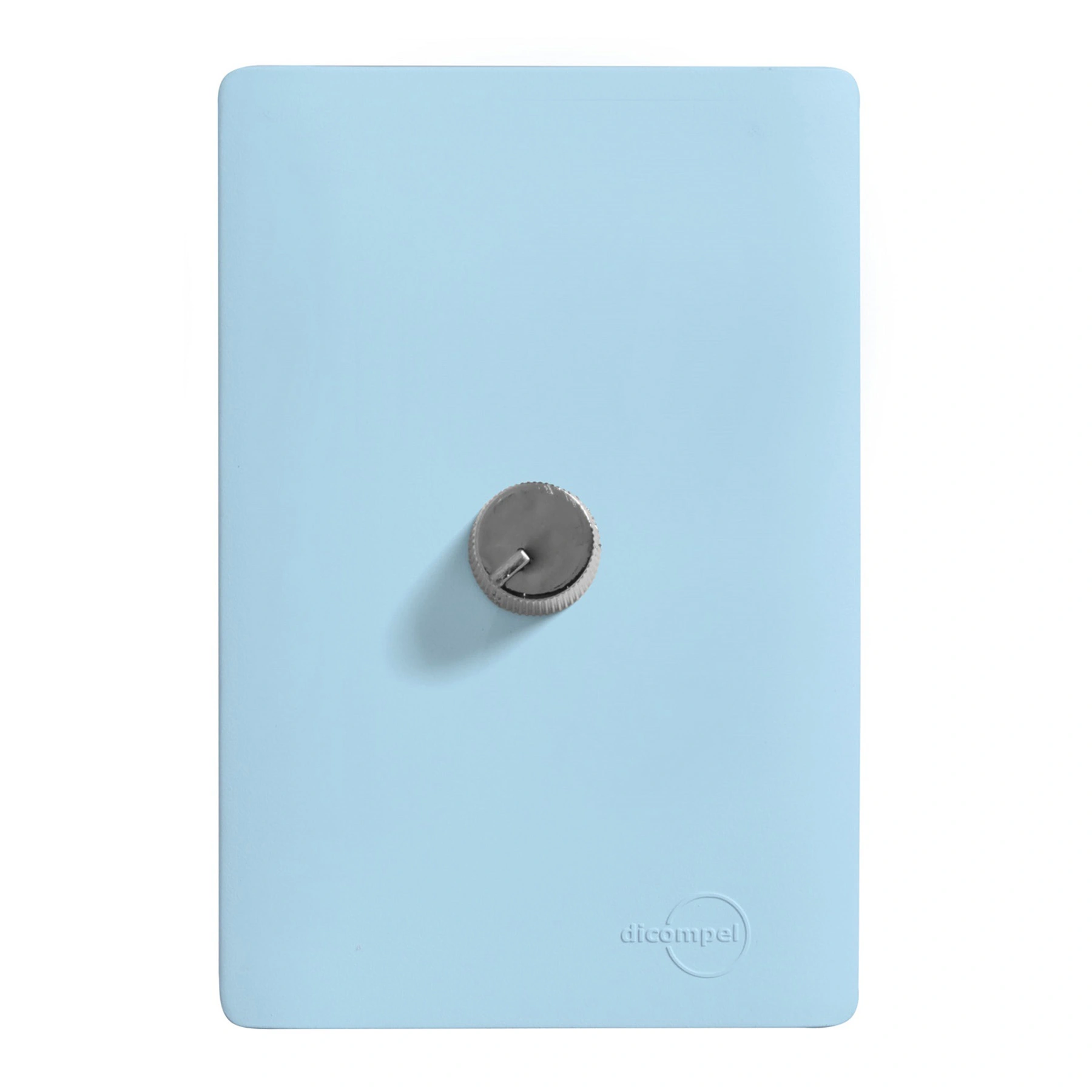 Dimmer Rotativo 1A 220V 400W 4x2 Celeste Dicompel