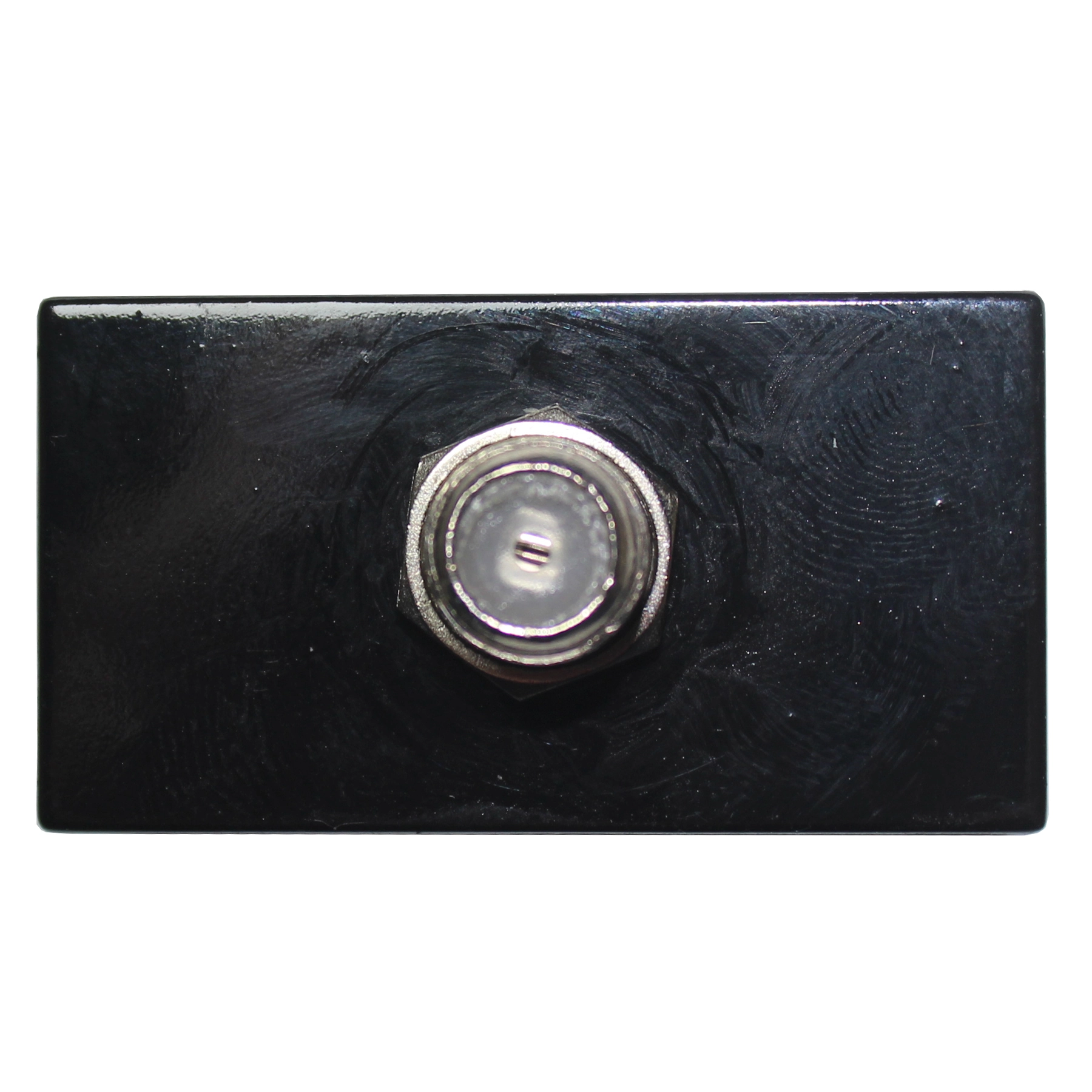 Módulo com 1 Conector para Antena Preto Fosco Madrid Lexman