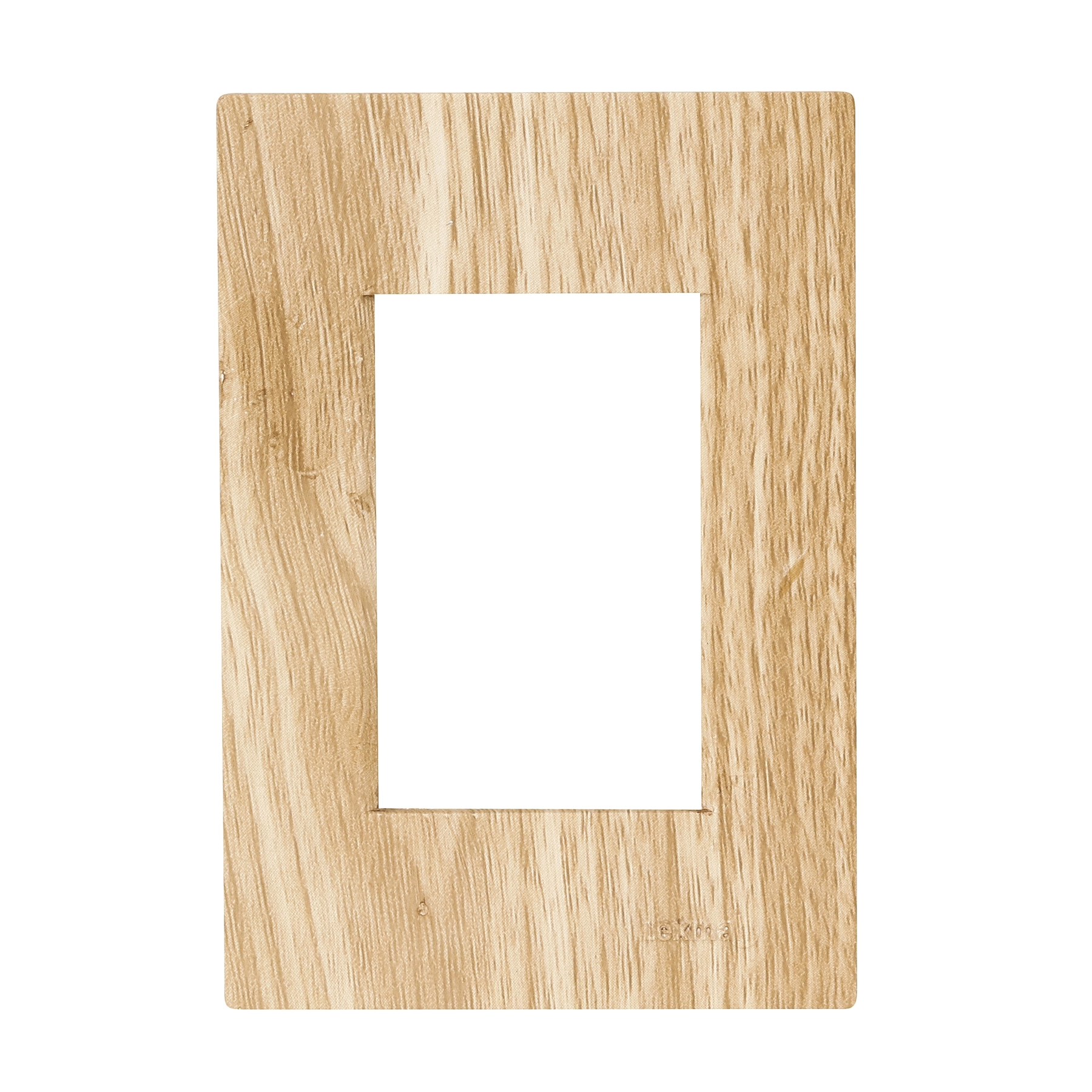 Placa 4x2 para 3 Módulos com Suporte Avelã Madrid Lexman