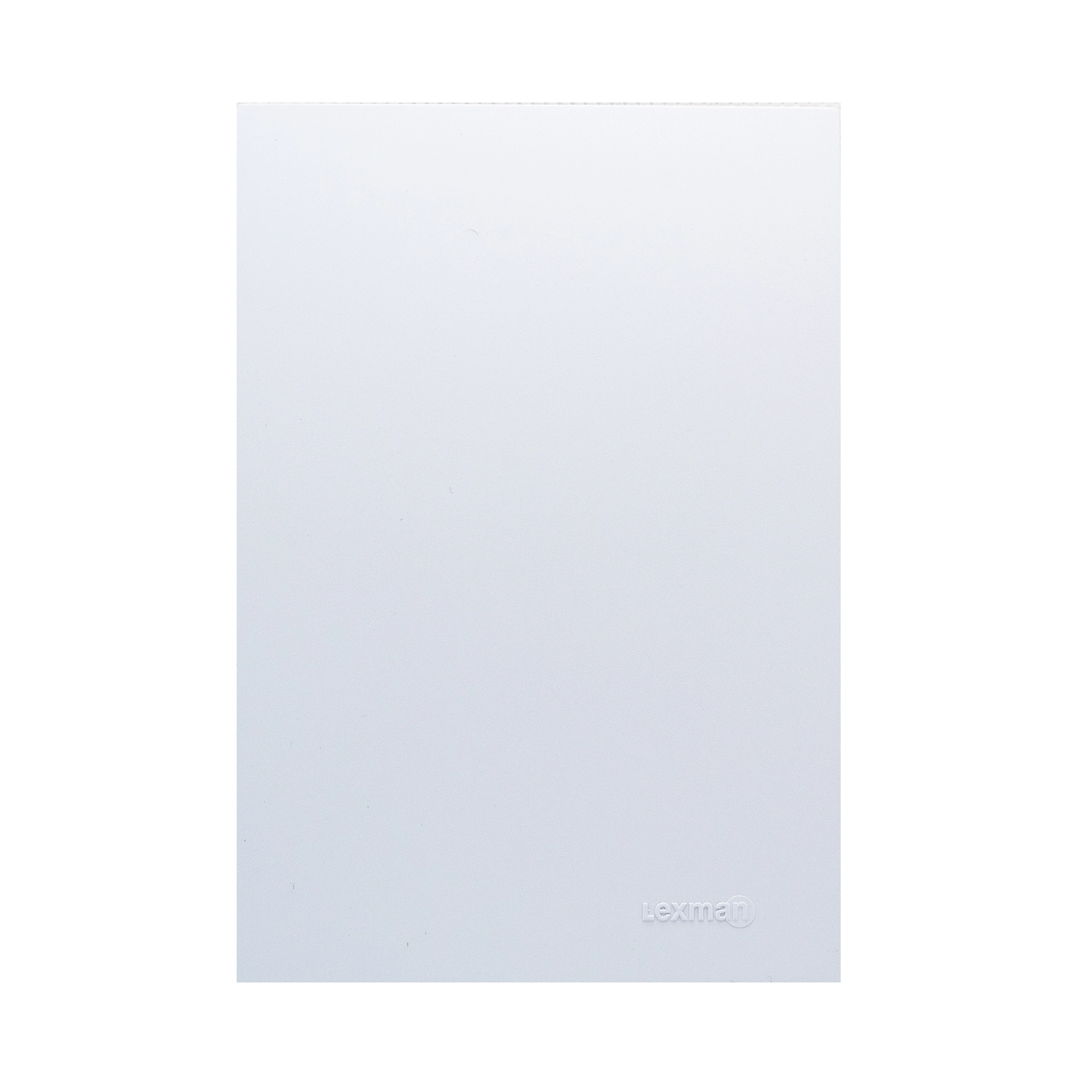 Placa Cega com Suporte 4x2 Cega Branco Fosco Madrid Lexman