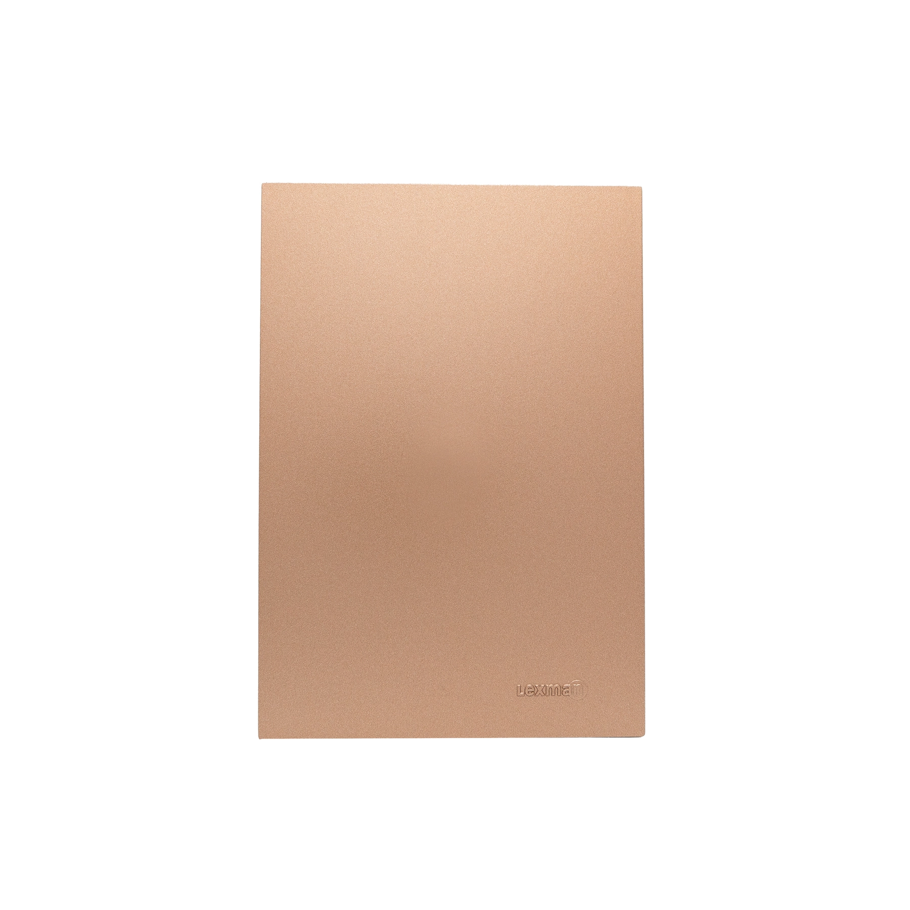 Placa Cega com Suporte 4x2 Cega Ouro Rose Madrid Lexman