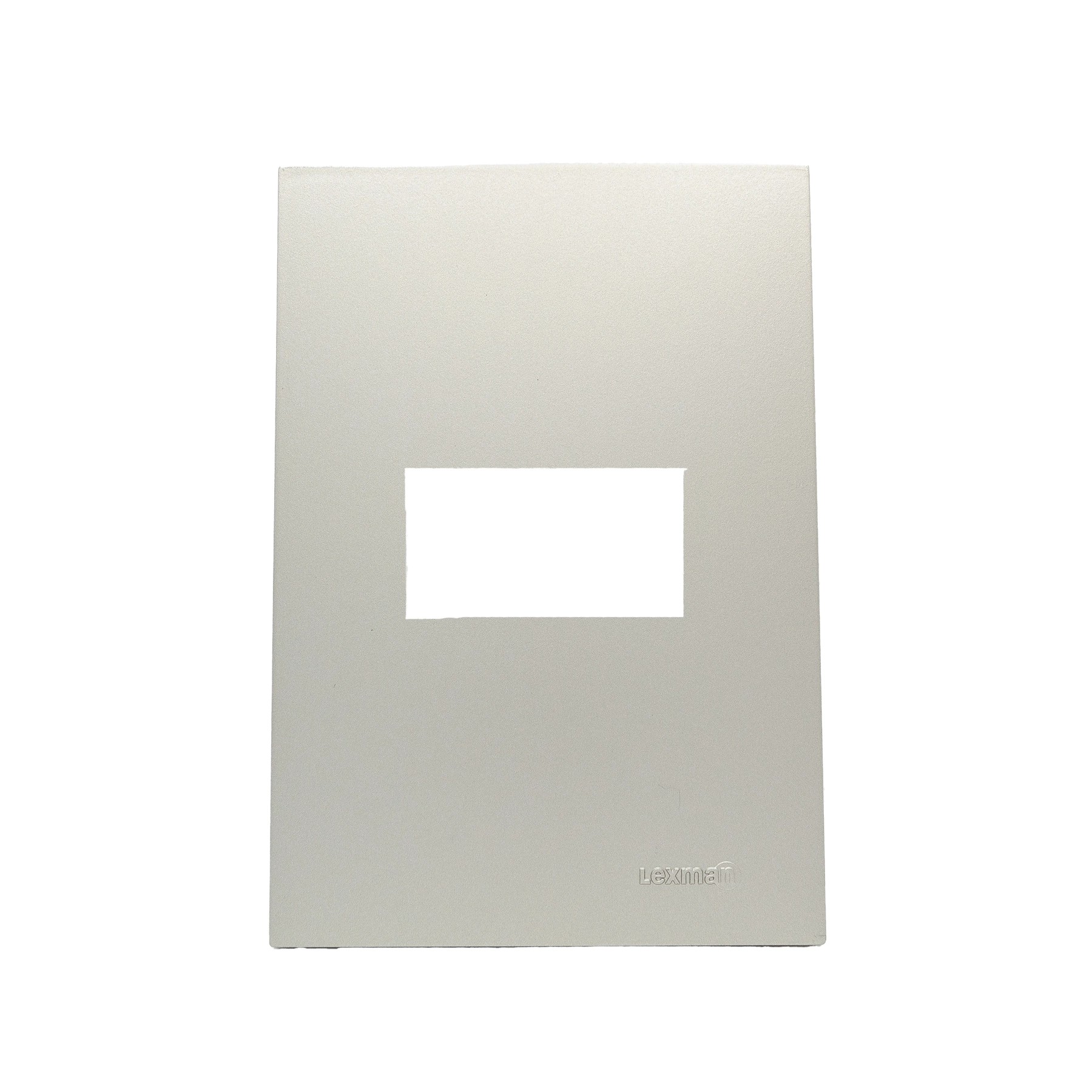 Placa com Suporte 4x2 1 Módulo Titanium Madrid Lexman