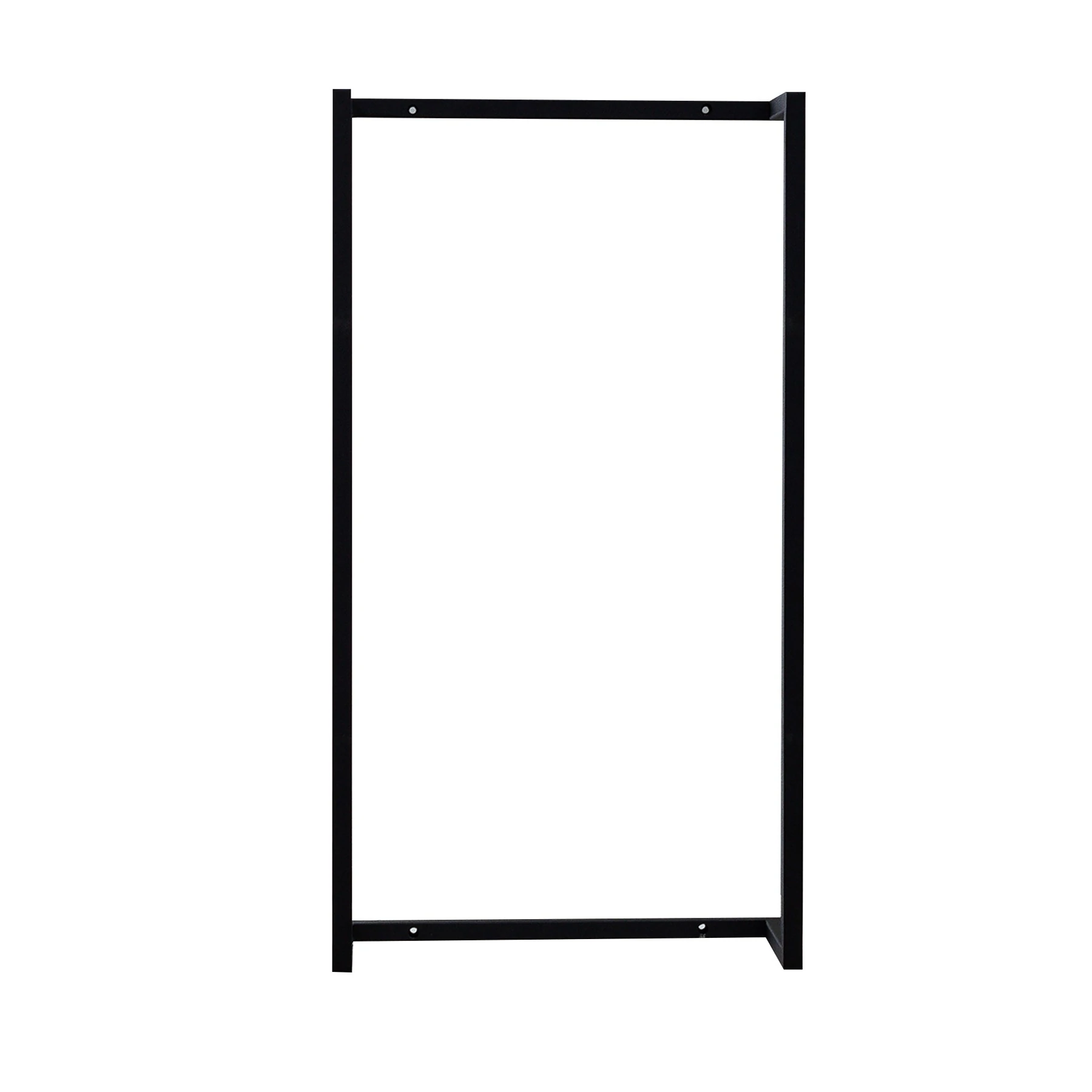Porta Toalha de Parede Metal Preto 35cm Trend Dicompel