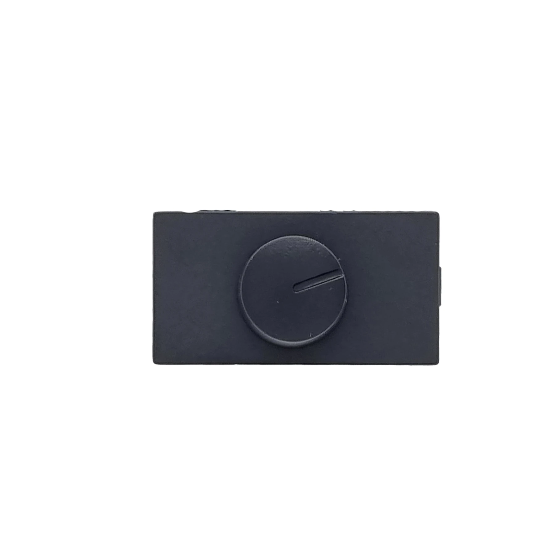 Módulo Dimmer Rotativo Bivolt Preto Fosco 2A Madrid Lexman