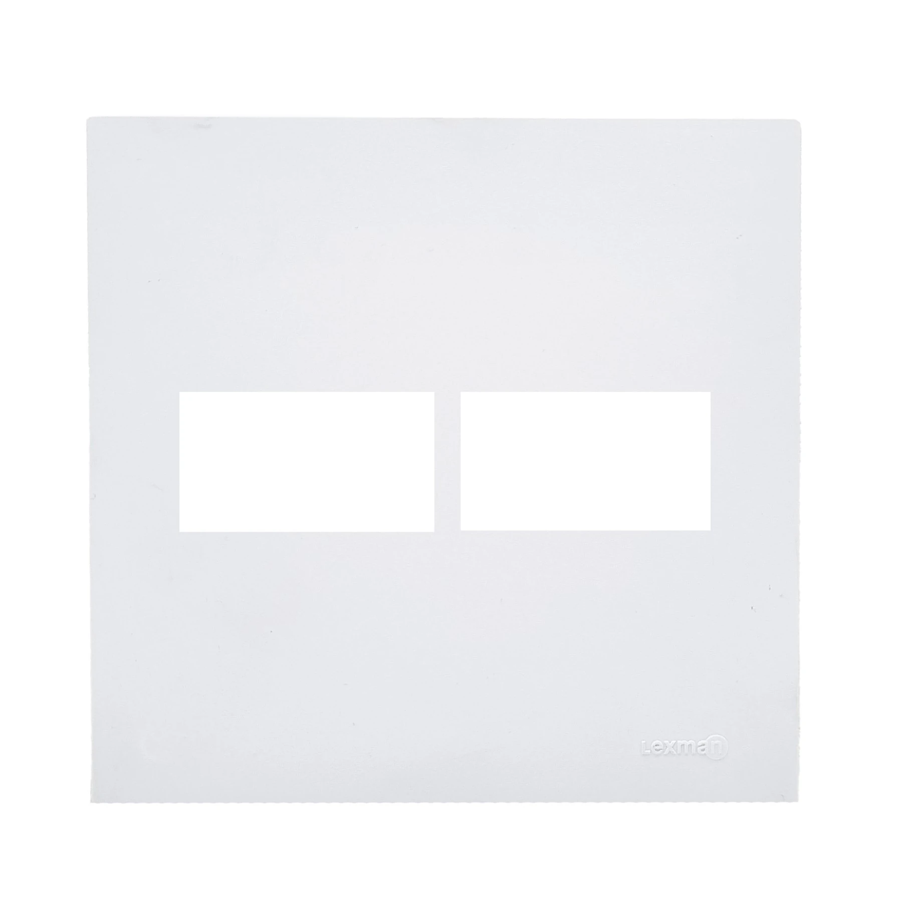 Placa com Suporte 4x4 Branco Fosco Madrid Lexman