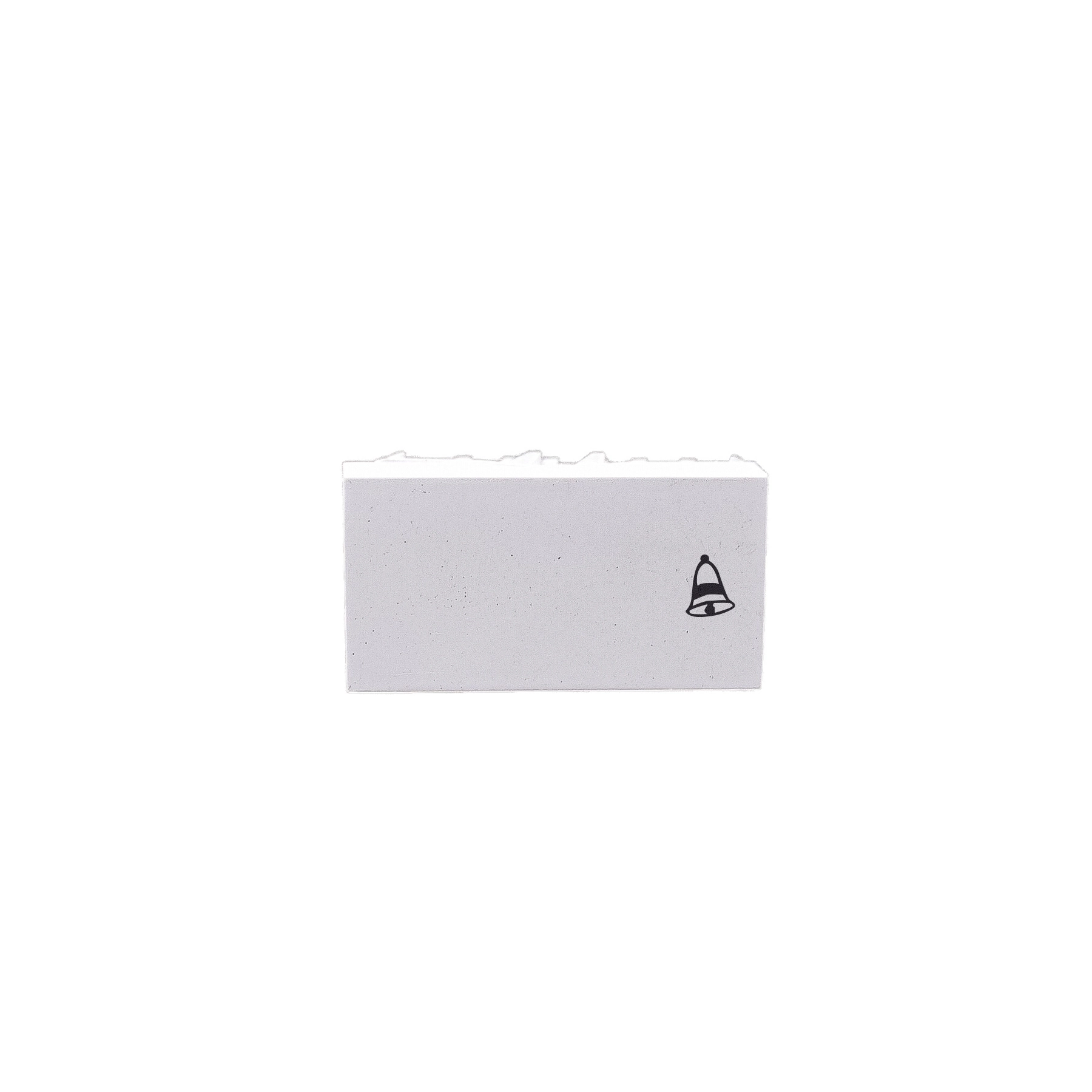 Módulo 1 Interrupitor Pulsador para Campainha Tecla 10A Branco Dicompel