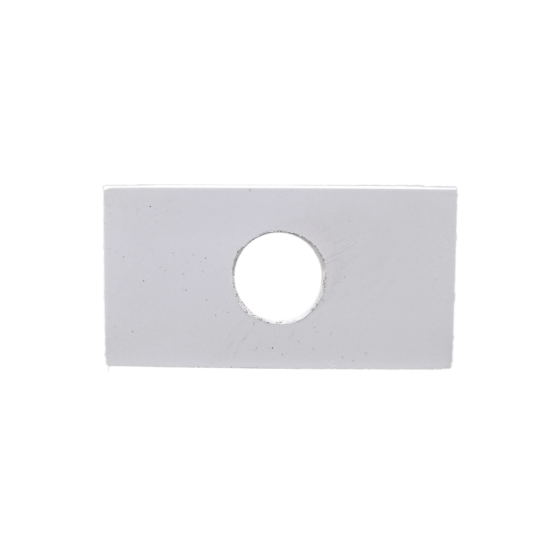 Módulo Cego com Furo Branco Ritz Dicompel