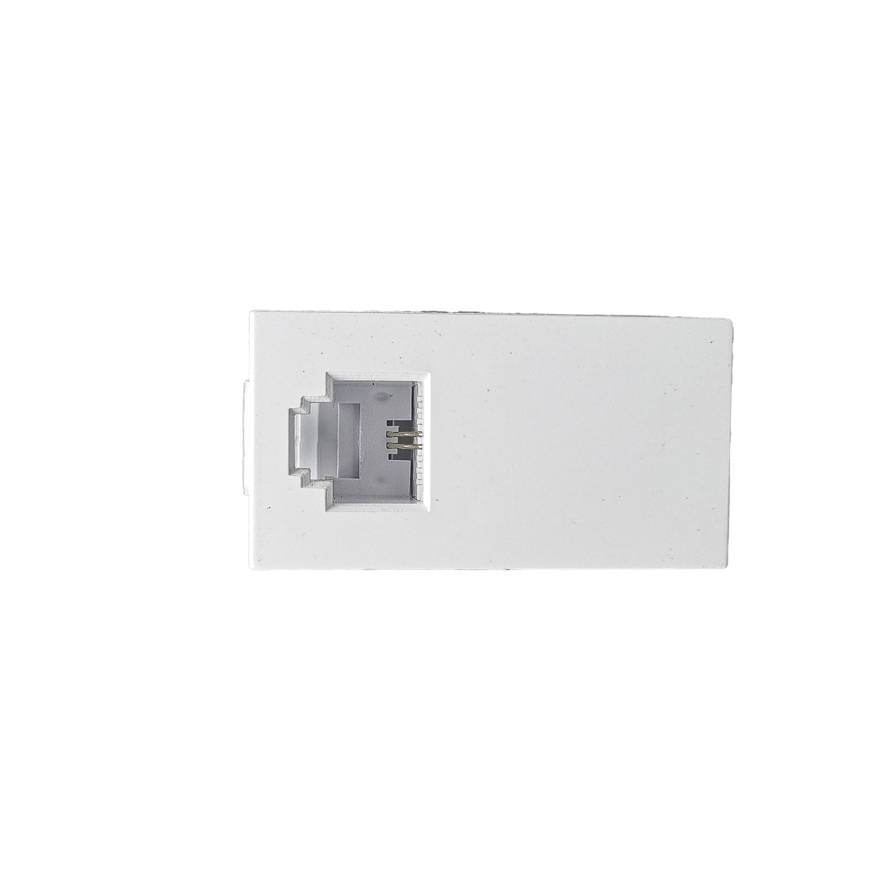 Módulo 1 Tomada RJ11 Branco Ritz Dicompel