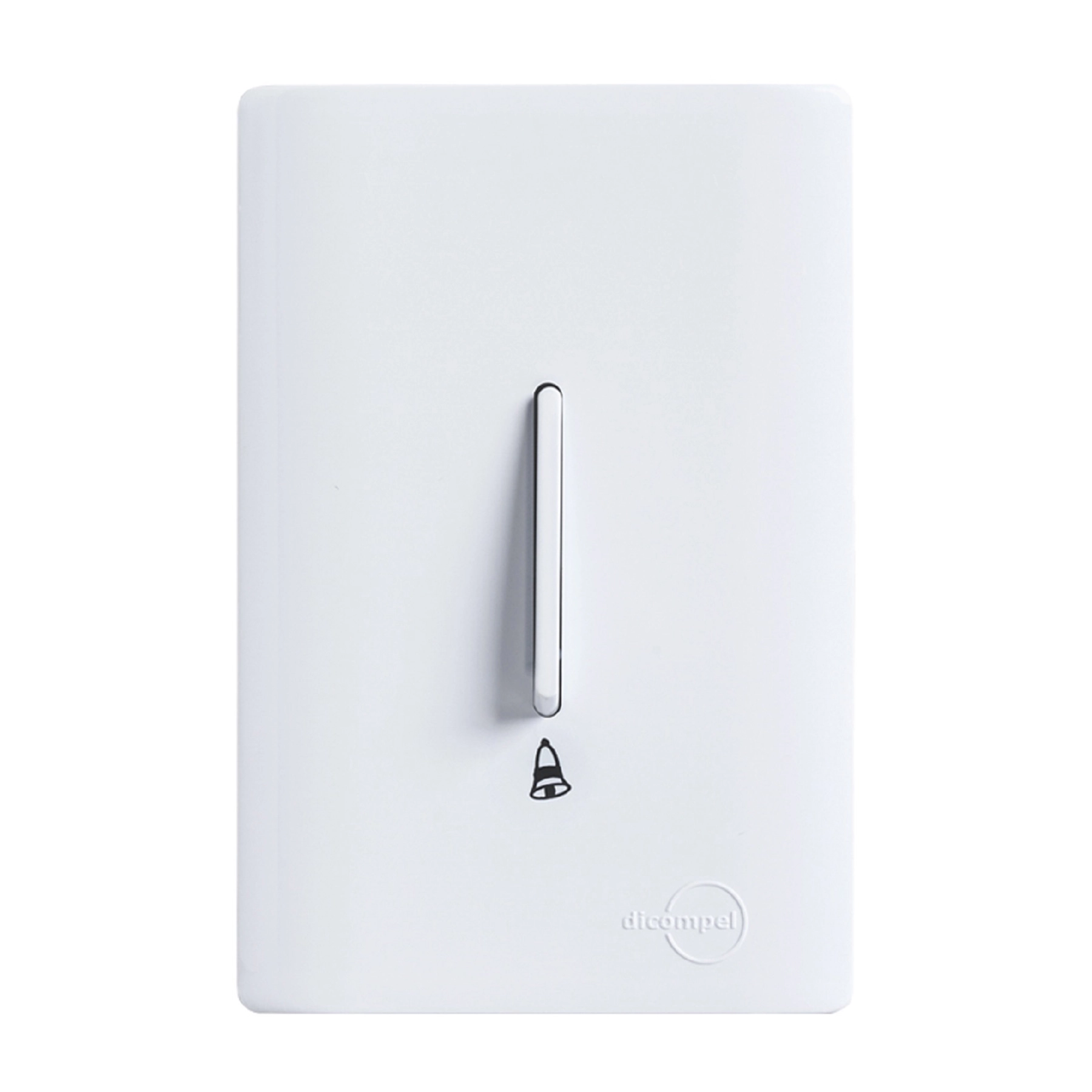Conjunto Pulsador para Campainha 4x2 Branco Dicompel