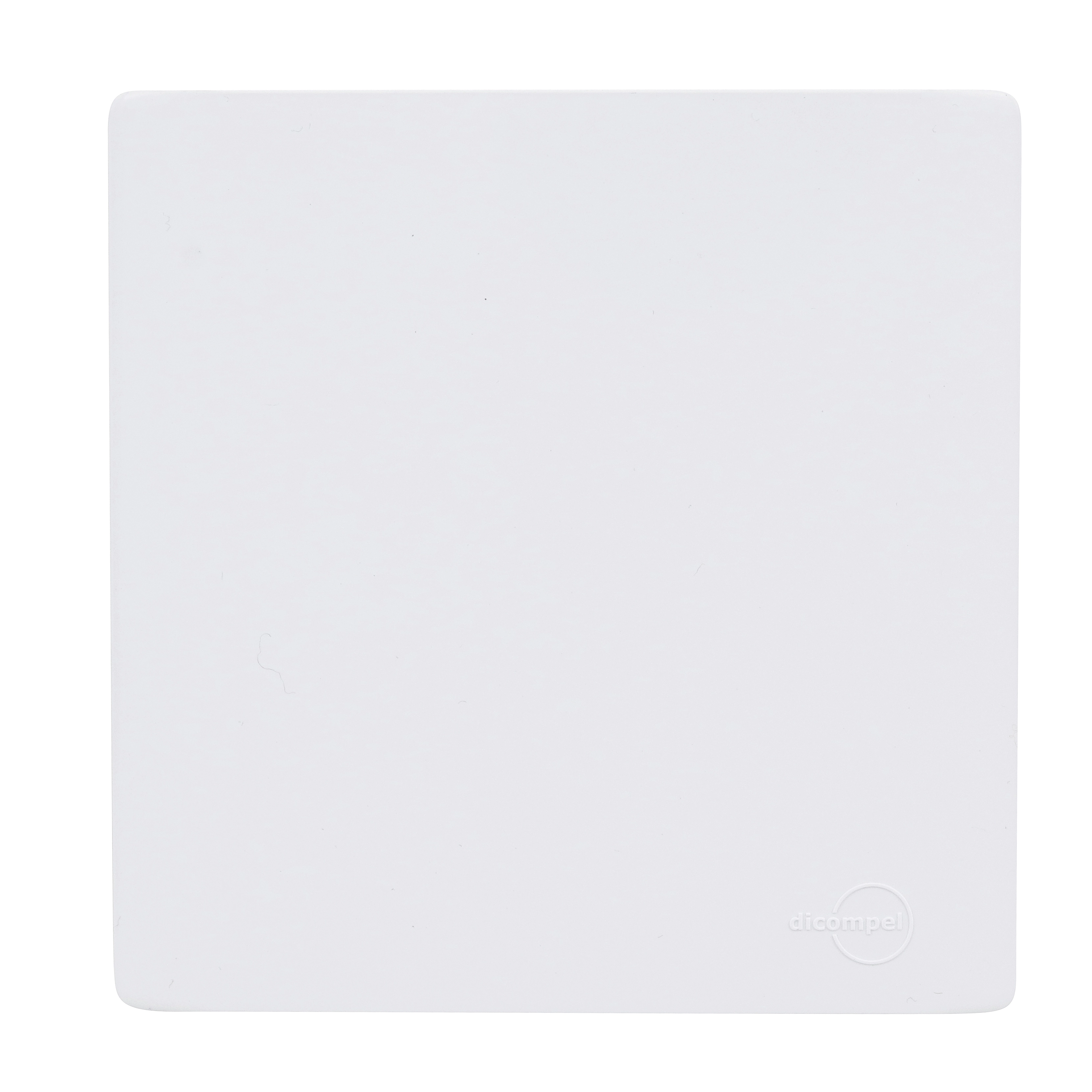 Placa Cega 4X4 Branco Novara Dicompel