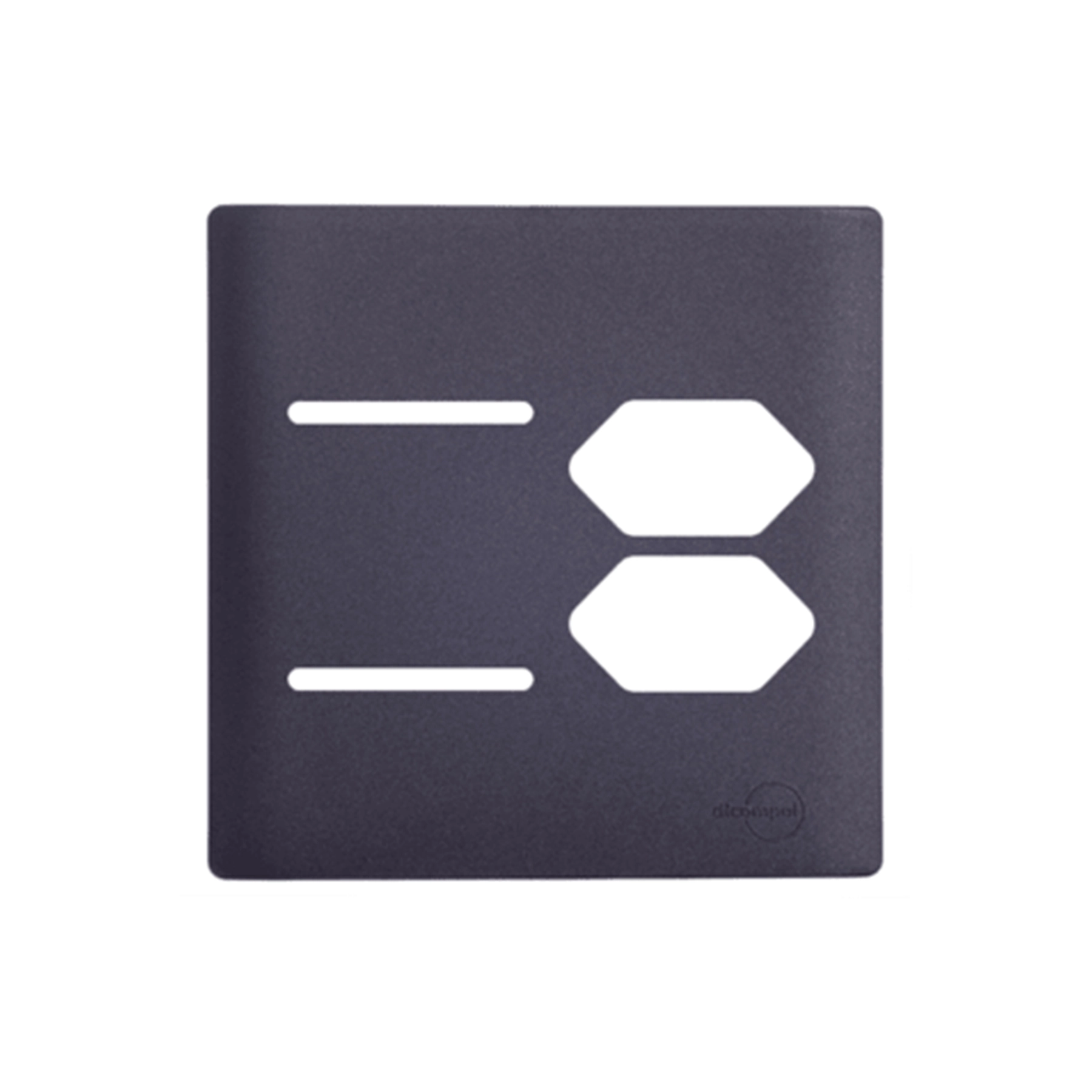 Placa Interruptor 4x4 2 Tomadas Novara Dicompel