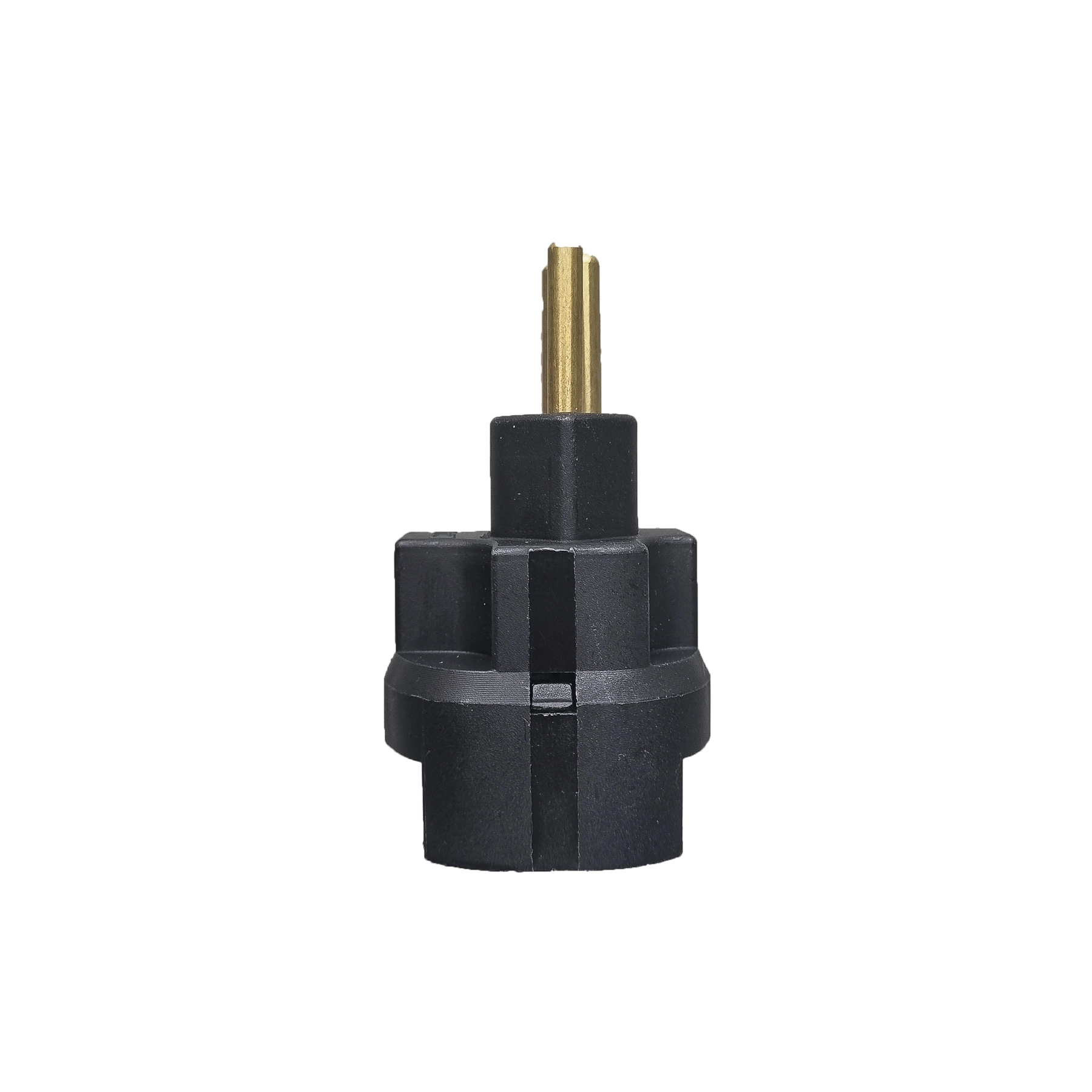 Pino Universal 2P + Terra Bivolt Preto Dicompel