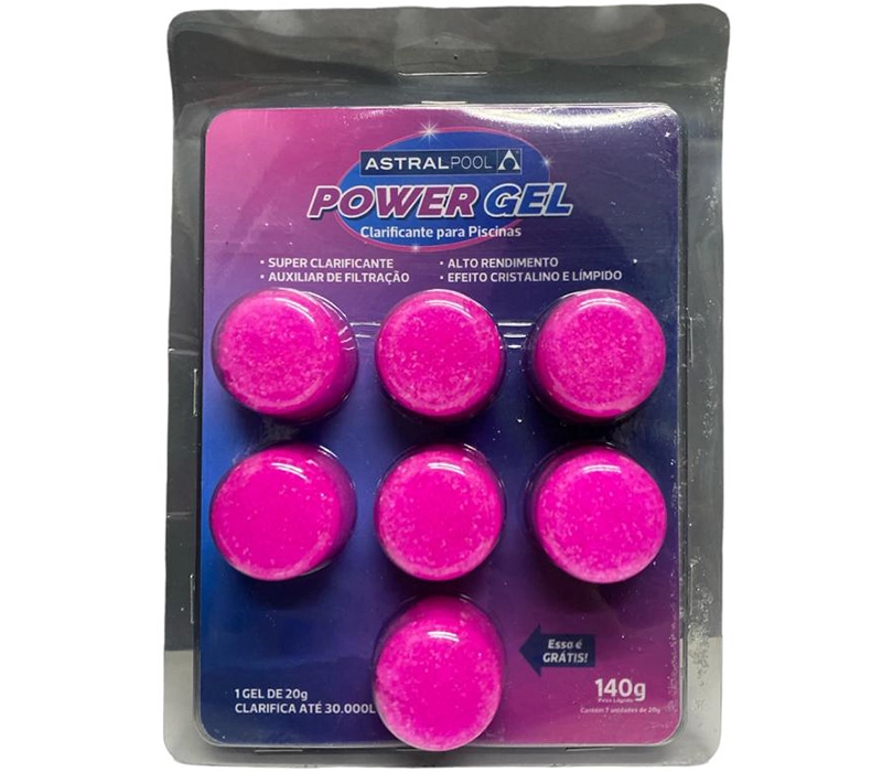 Gel Super Clarificante Astralpool Piscina Saudável 140g