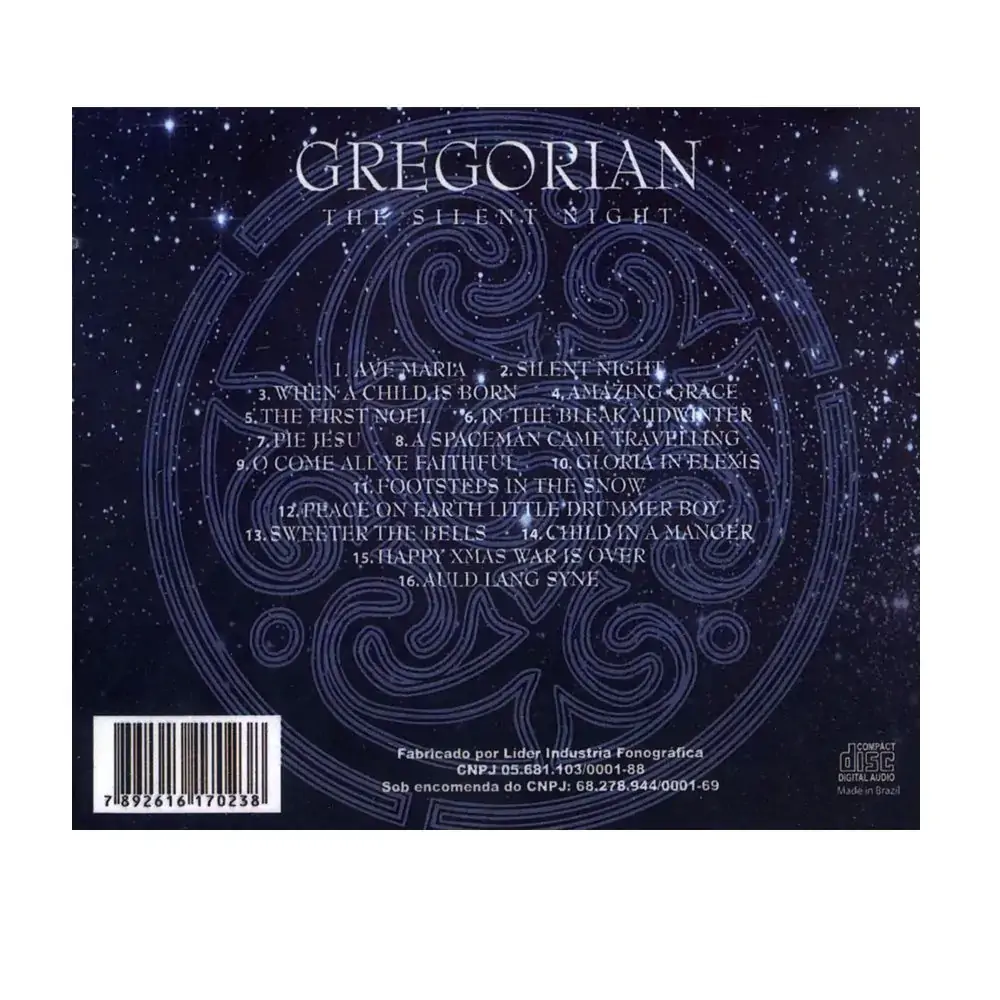 Gregorian The Silent Nigth