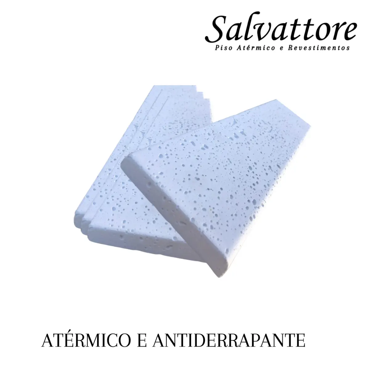 Borda Atérmica E Antiderrapante 50x10x1,5cm BRANCO - KIT C/ 10 unidades
