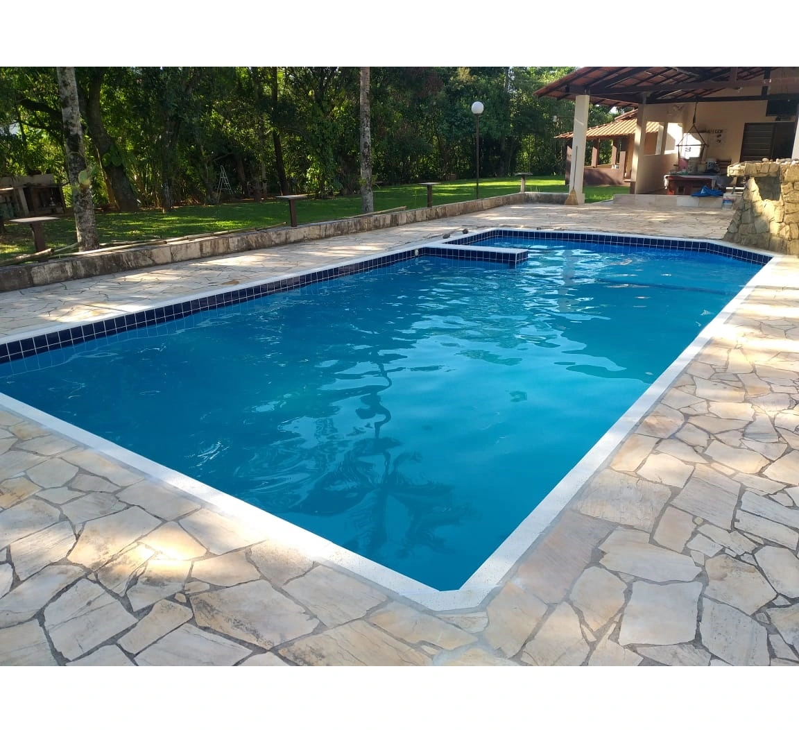 Borda Piscina Atérmica E Antiderrapante 50x10x1,5cm BRANCO - KIT C/10 unidades