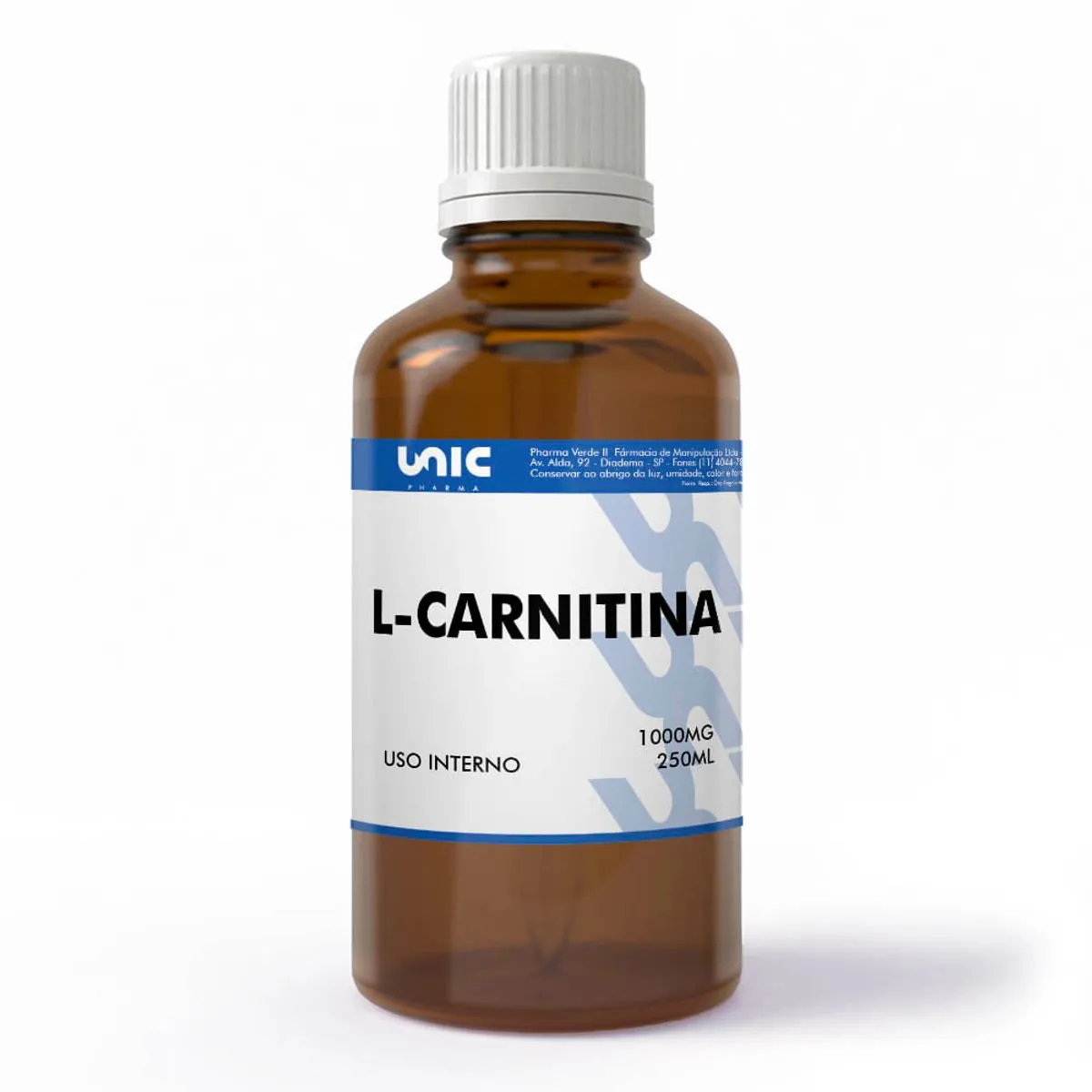 L-Carnitina 1000mg 250 ml - transforma gordura em energia