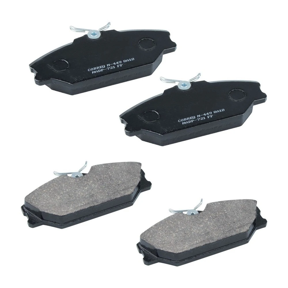 Pastilha de Freio Dianteira RENAULT MEGANE Sistema TRW - COBREQ N449