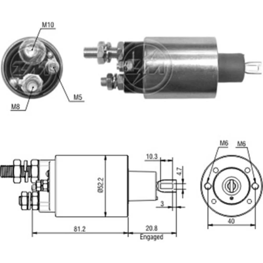 Automático de Partida Sistema Prestolite - ZM ZM5485
