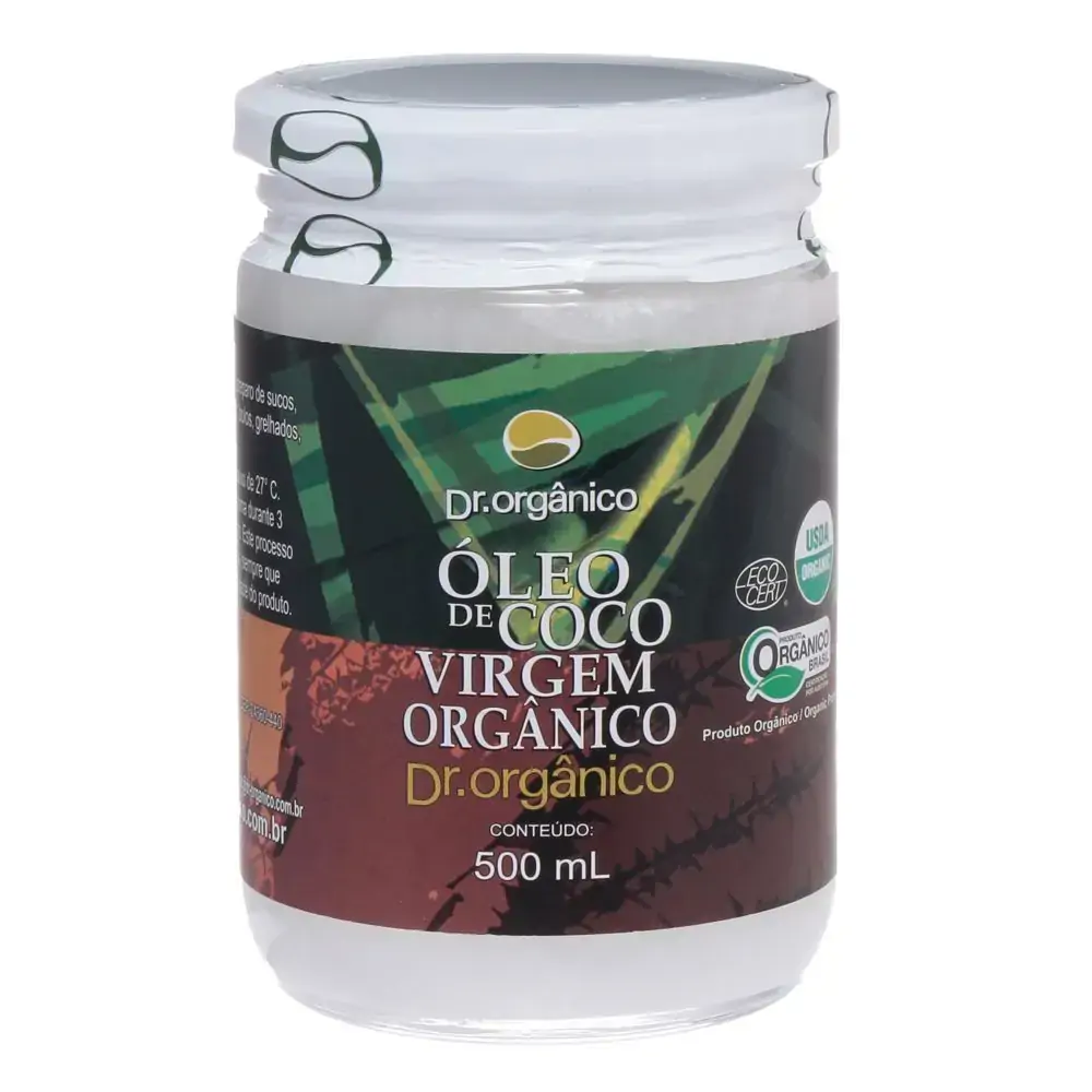 óleo De Coco Virgem Orgânico