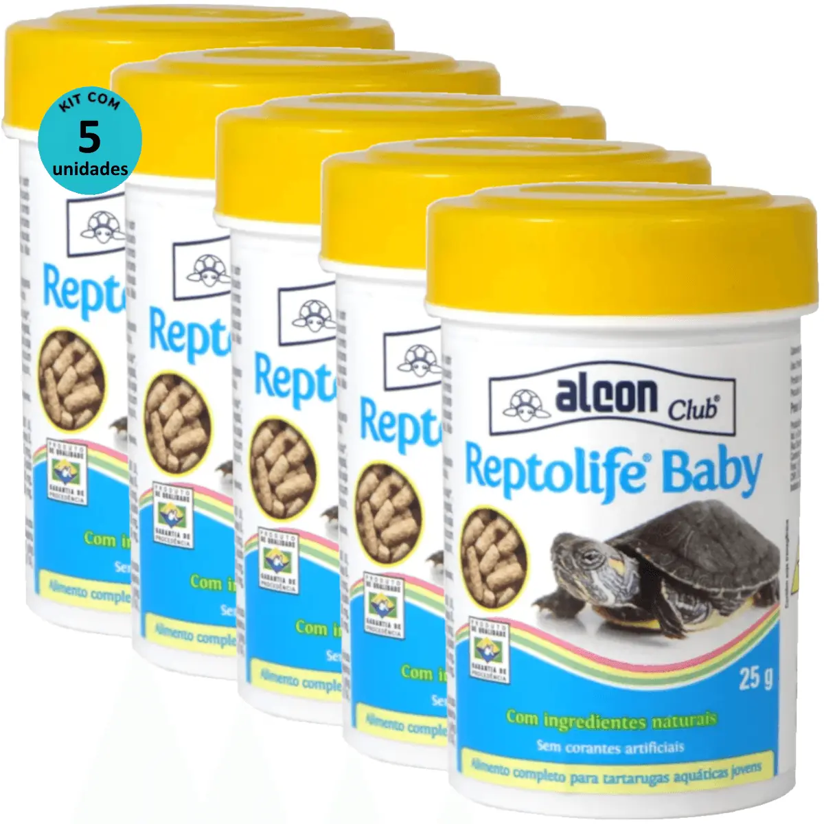 Alcon Club Reptolife Baby 25g Kit Com 5