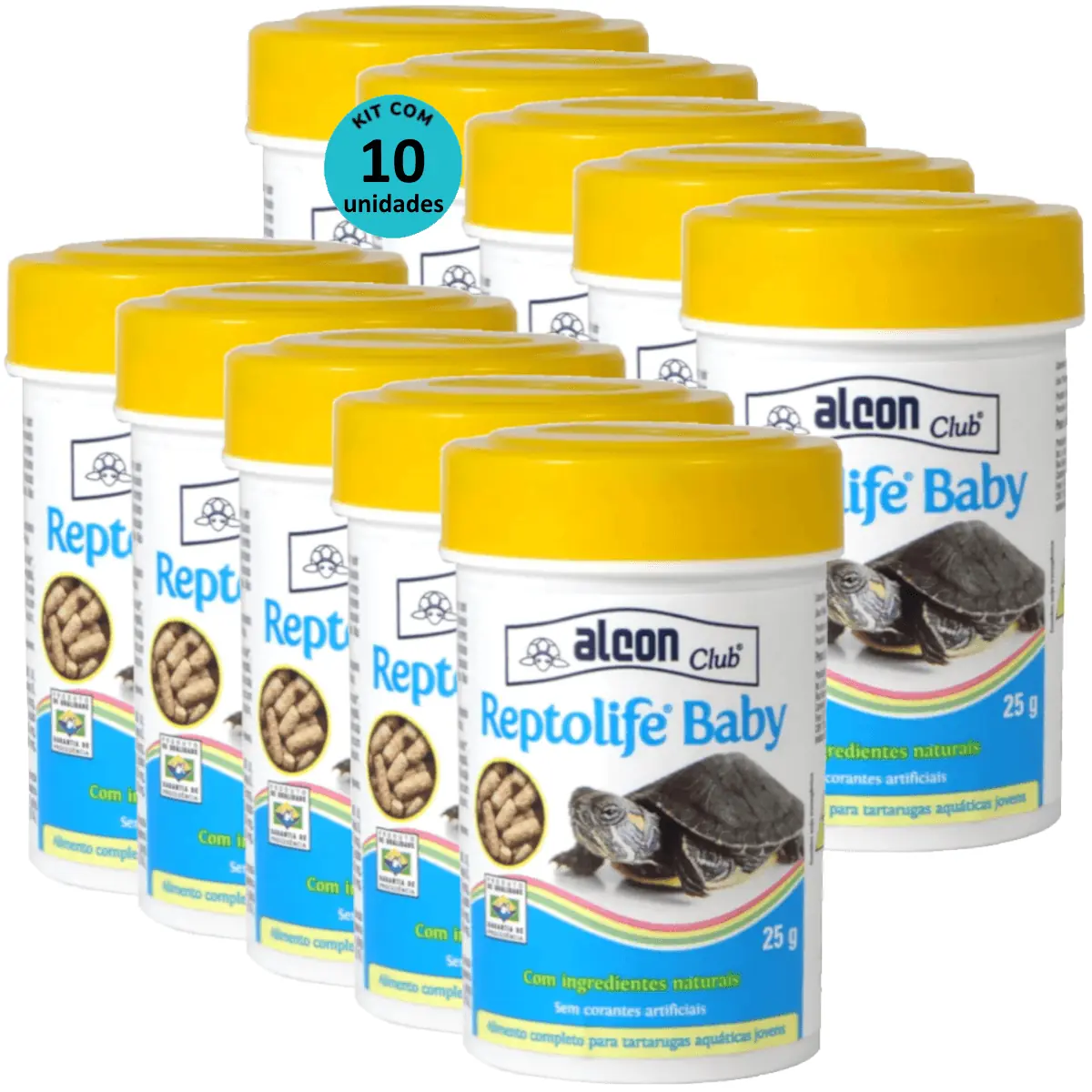 Alcon Club Reptolife Baby 25g Kit Com 10