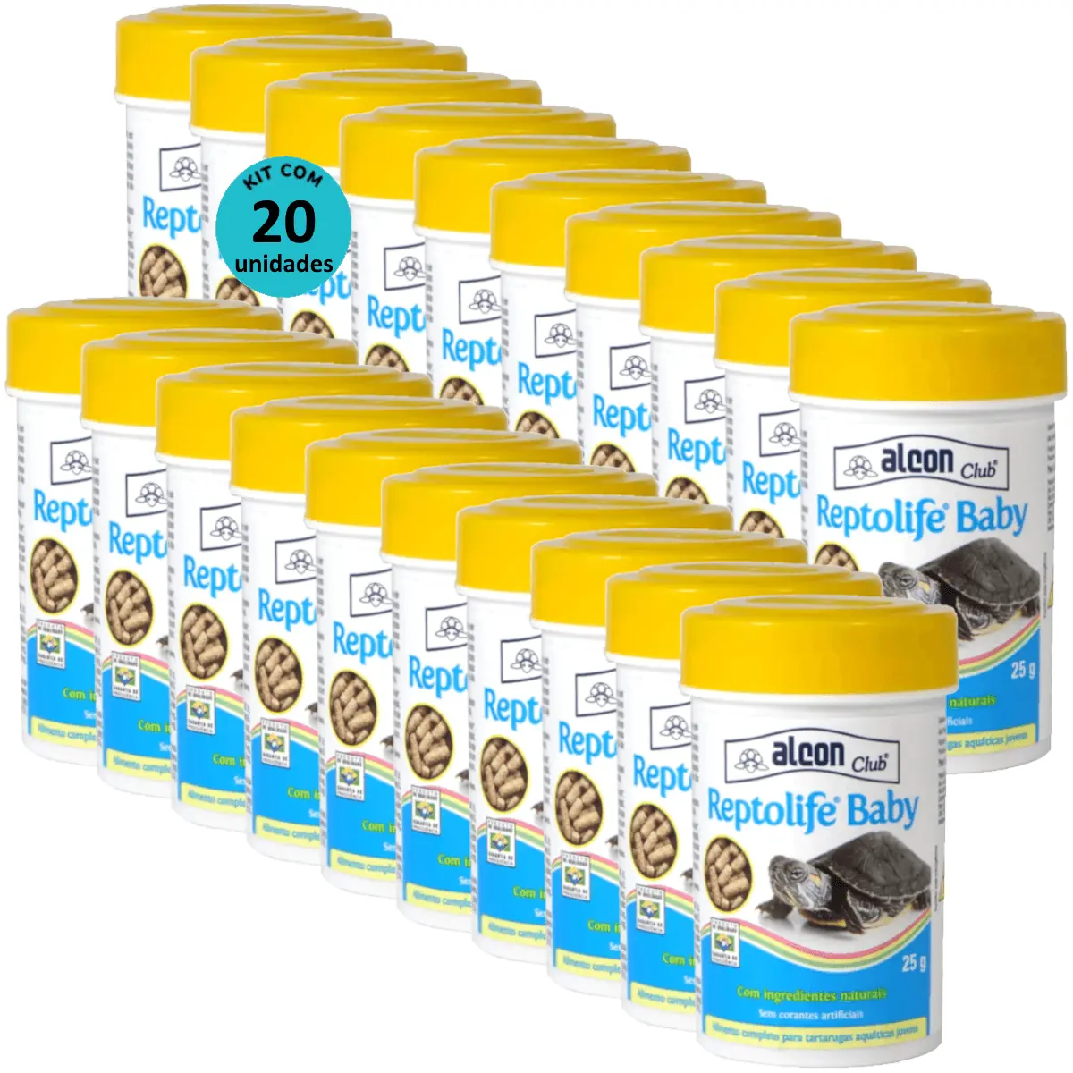 Alcon Club Reptolife Baby 25g Kit Com 20