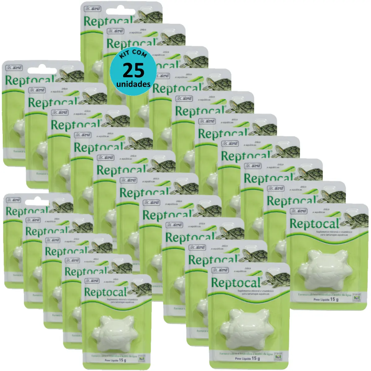 Alcon Reptocal 15g Kit Com 25 unidades