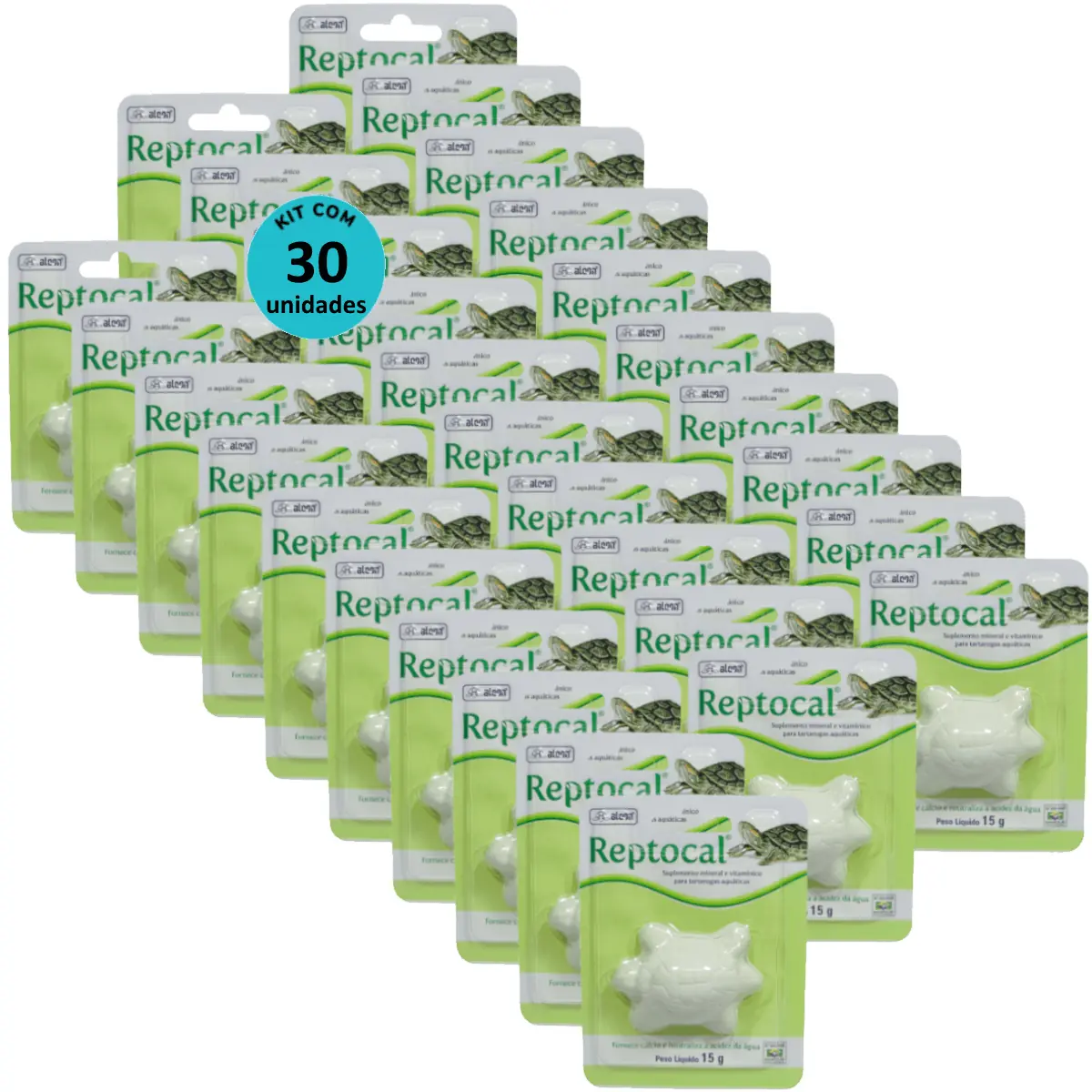 Alcon Reptocal 15g Kit Com 30 unidades