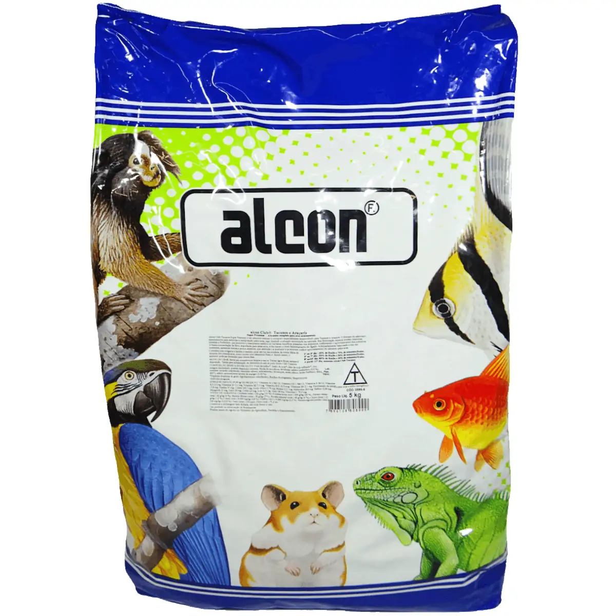 Alcon Club Tucanos e Araçaris 5kg Kit Com 4