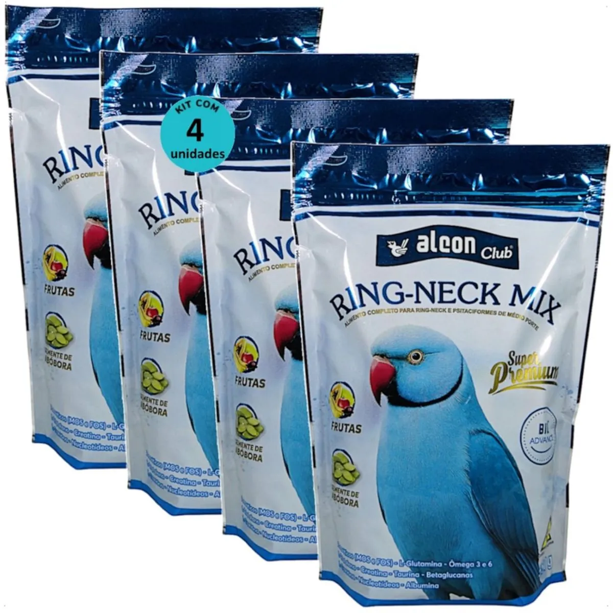 ALCON CLUB RING NECK MIX 550G KIT COM 4