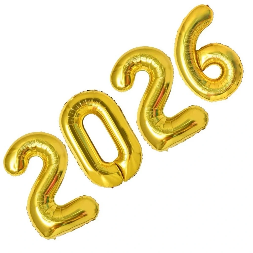 Kit Baloes C 4un 2026 16 40cm Dourado 1x1un