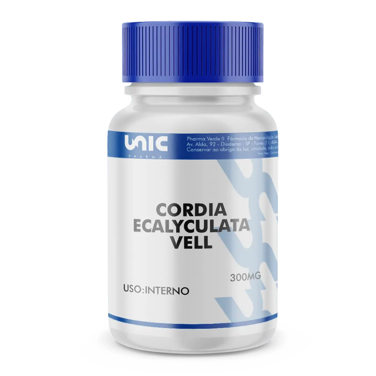 Cordia Ecalyculata Vell 300Mg - 60 Cápsulas
